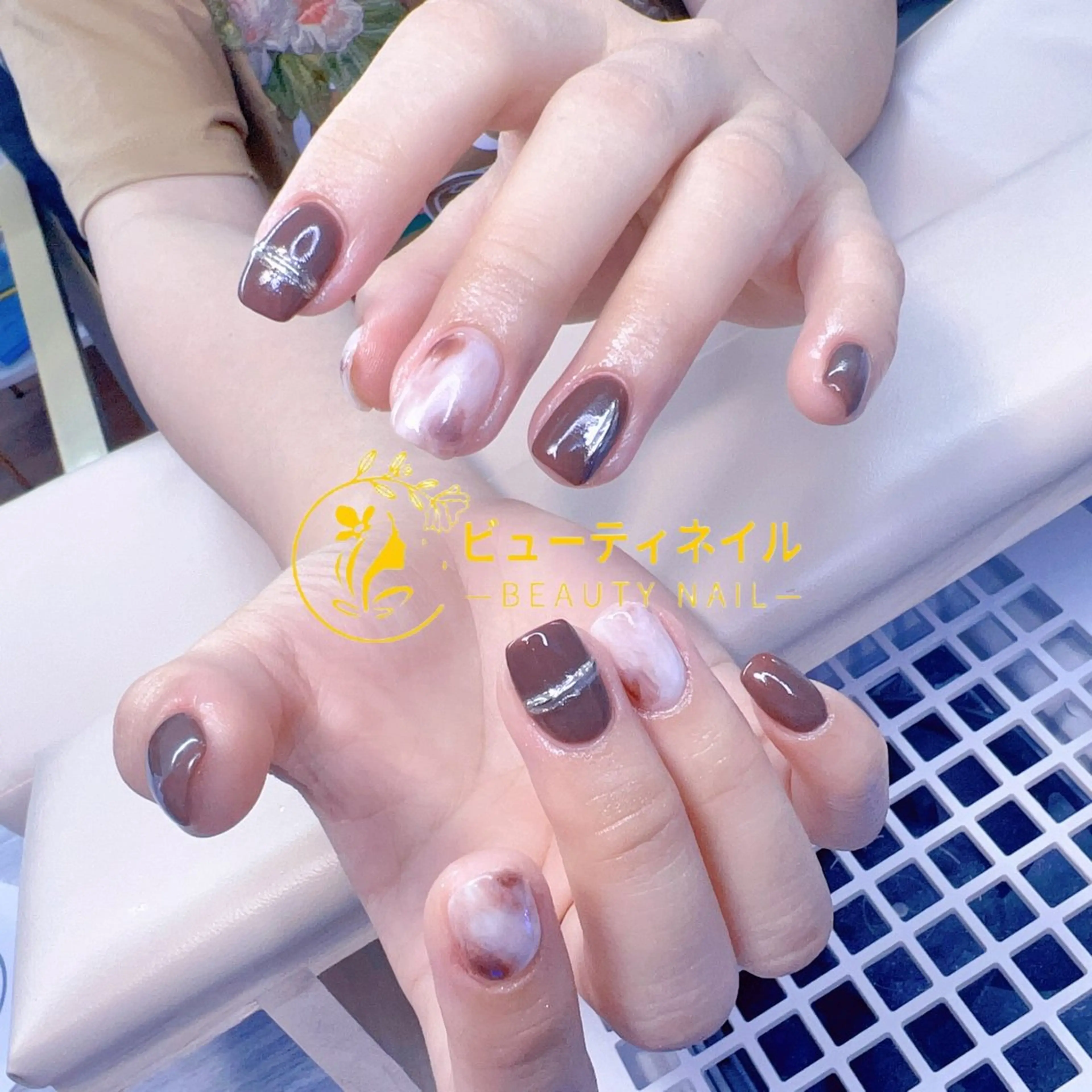 ネイル 長さ出し ジェルネイル Moonstone Salon所属・Moonstone Salonのネイルデザイン