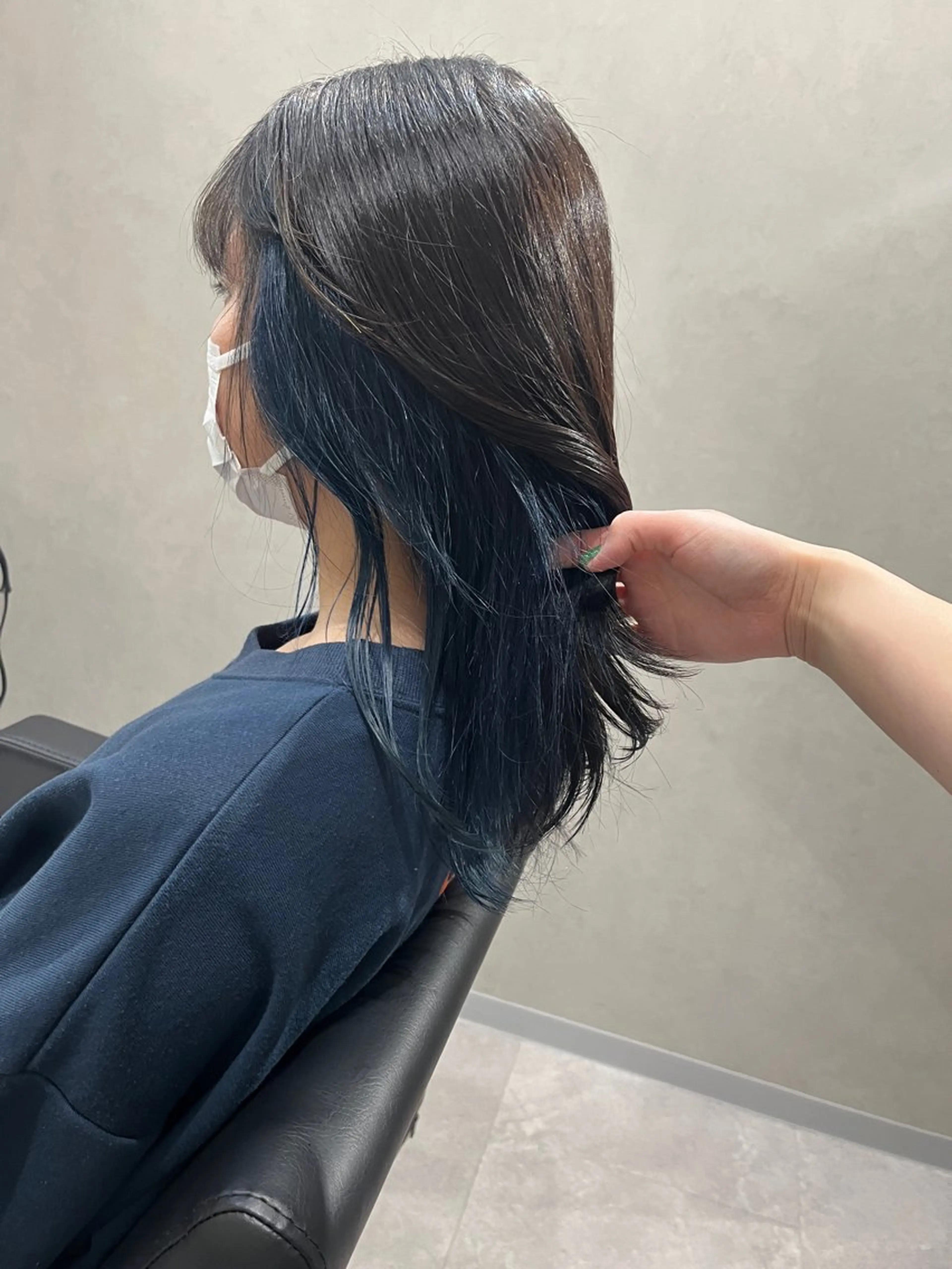 ミディアム ヘアカラー トリートメント Yurina 💖透明感カラー💖のヘアスタイル