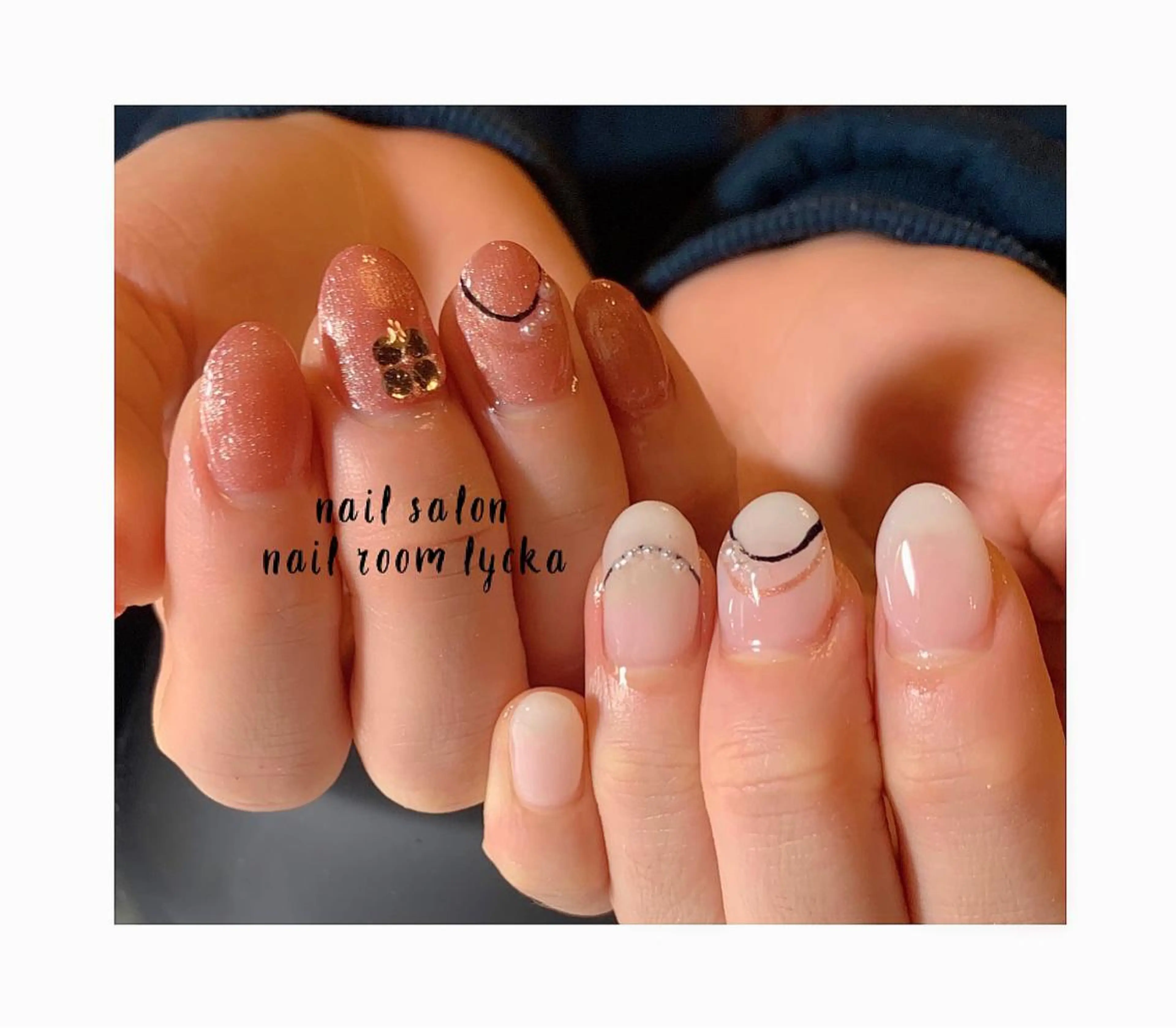 ネイル ジェルネイル パラジェル 冬ネイル ﾈｲﾙﾙｰﾑﾘｯｶ 𝐦𝐚𝐲𝐮のネイルデザイン