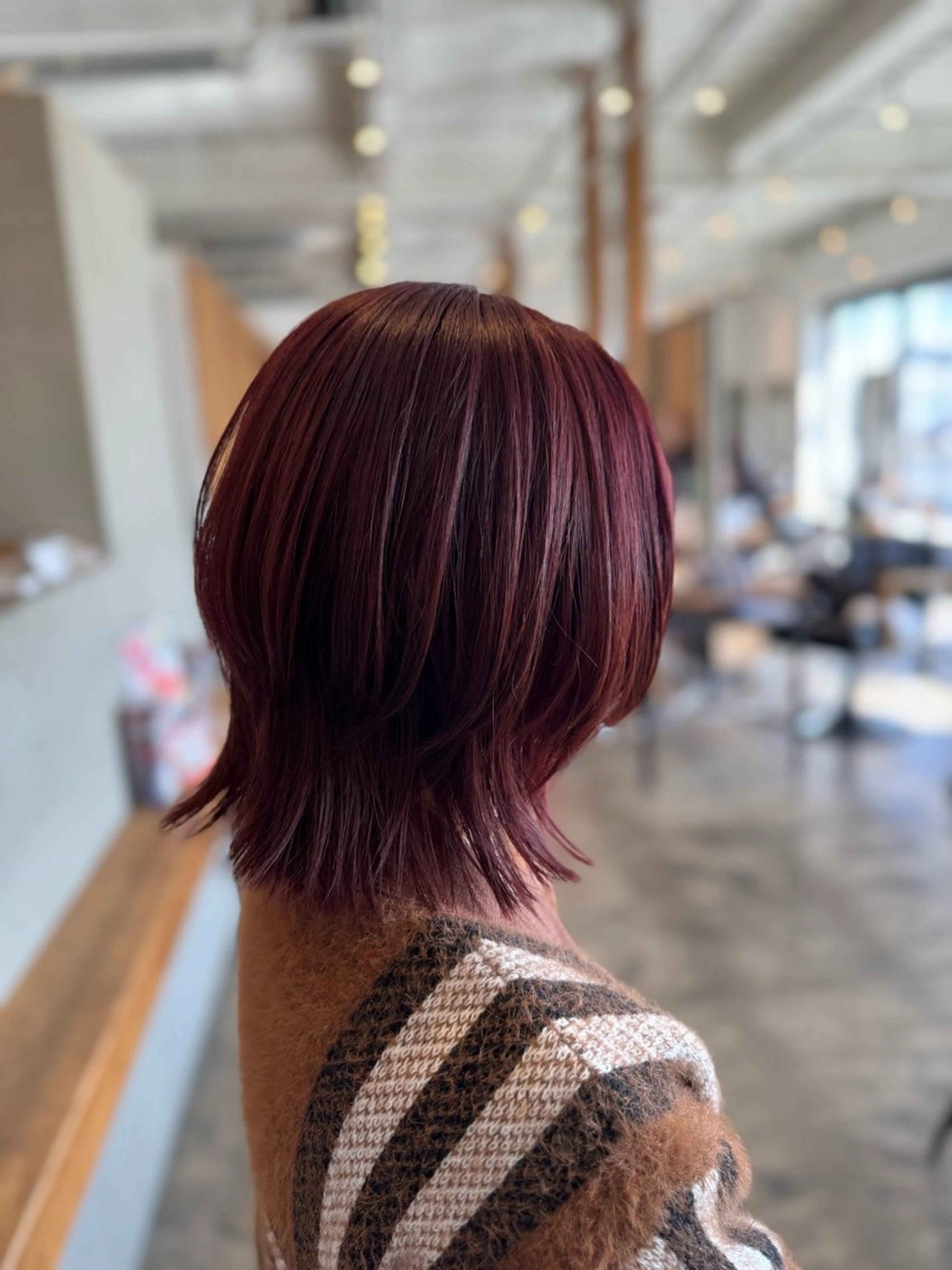 ショート カラー レッドカラー ヘアカラー ハイトーンカラー特化 🥀KAITO🥀のヘアスタイル