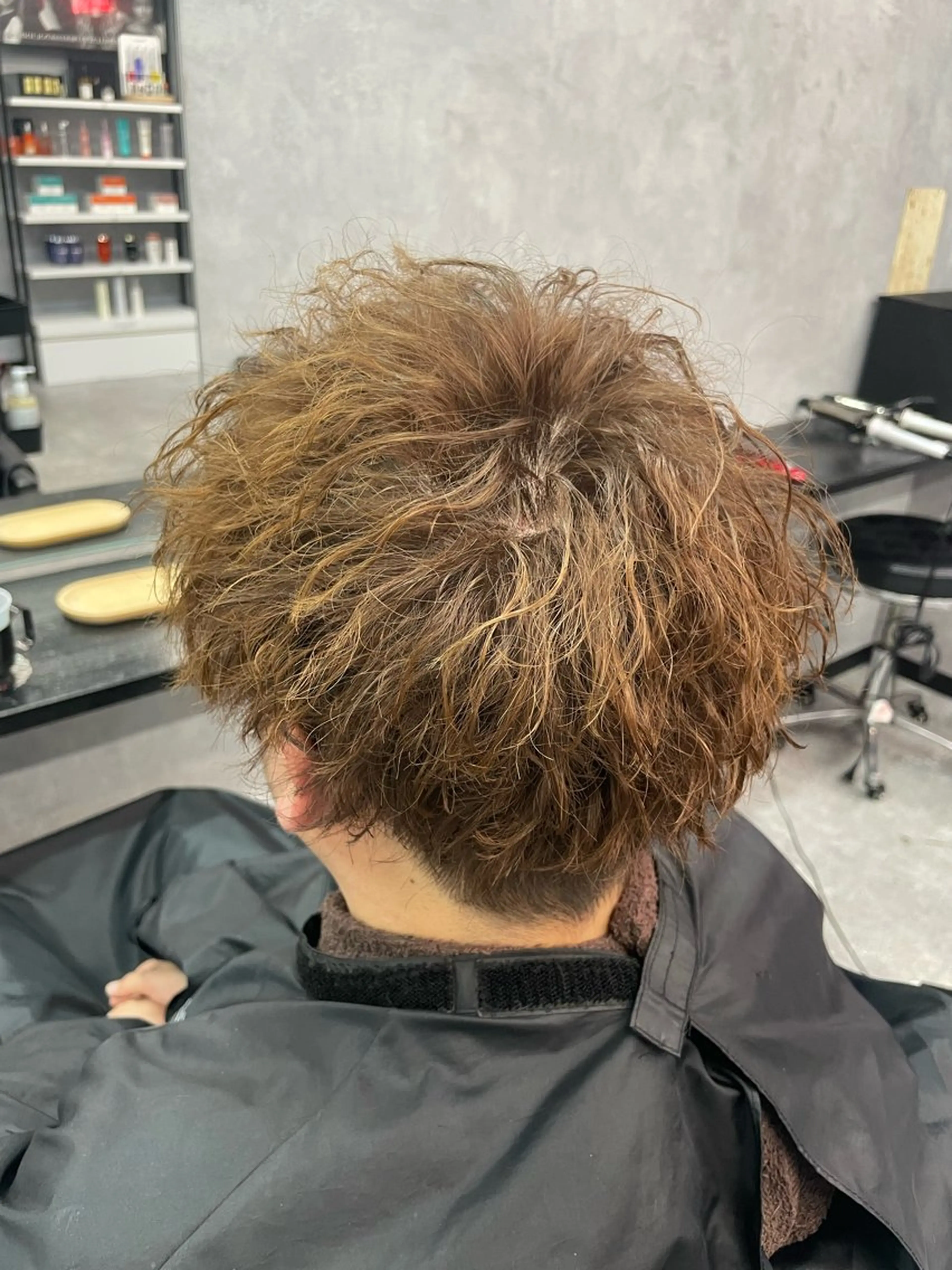 ショート パーマ COEUR🌟 山崎 朋也のヘアスタイル