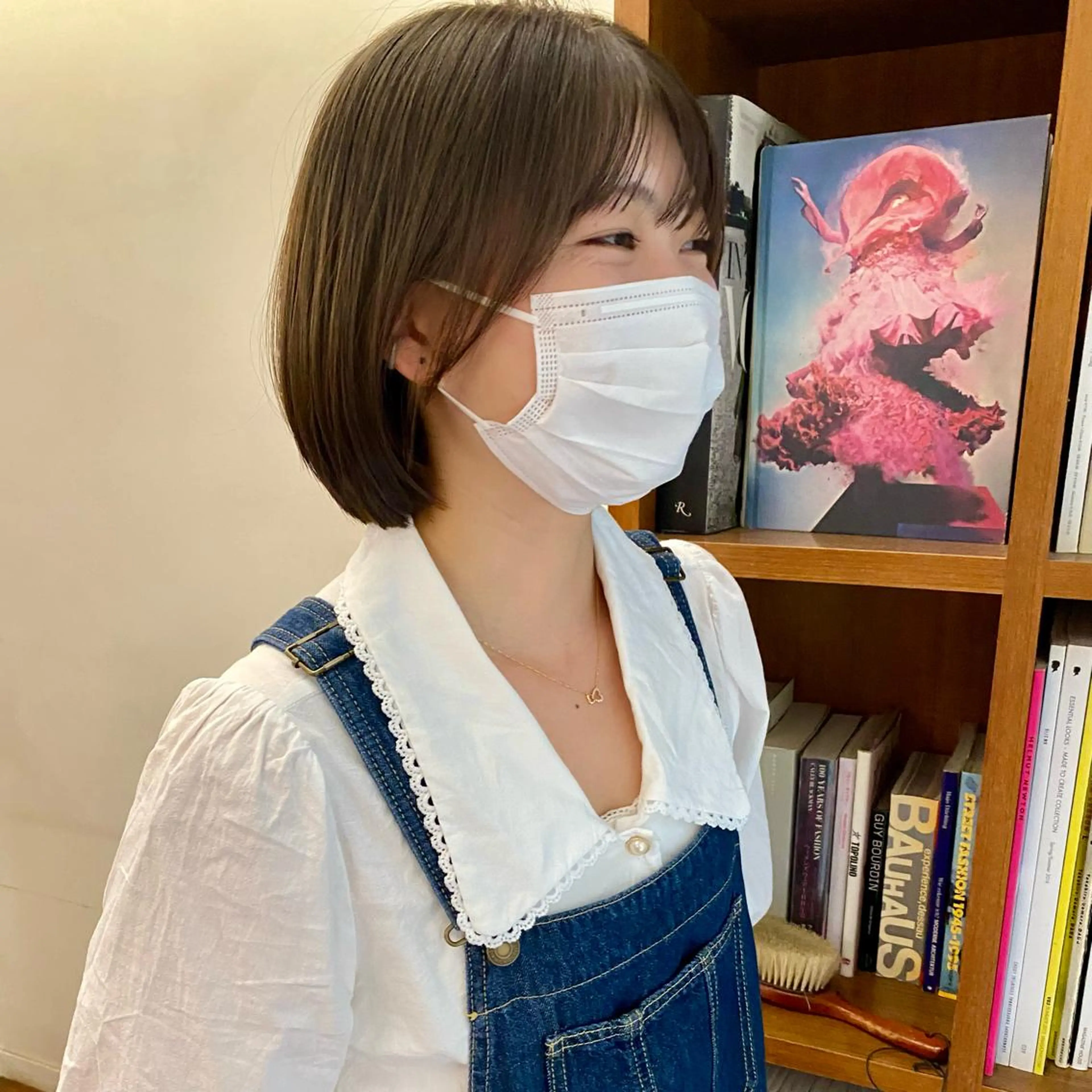 ショート カラー パーマ 似合わせレイヤー/ ニュアンスパーマ高倉のヘアスタイル