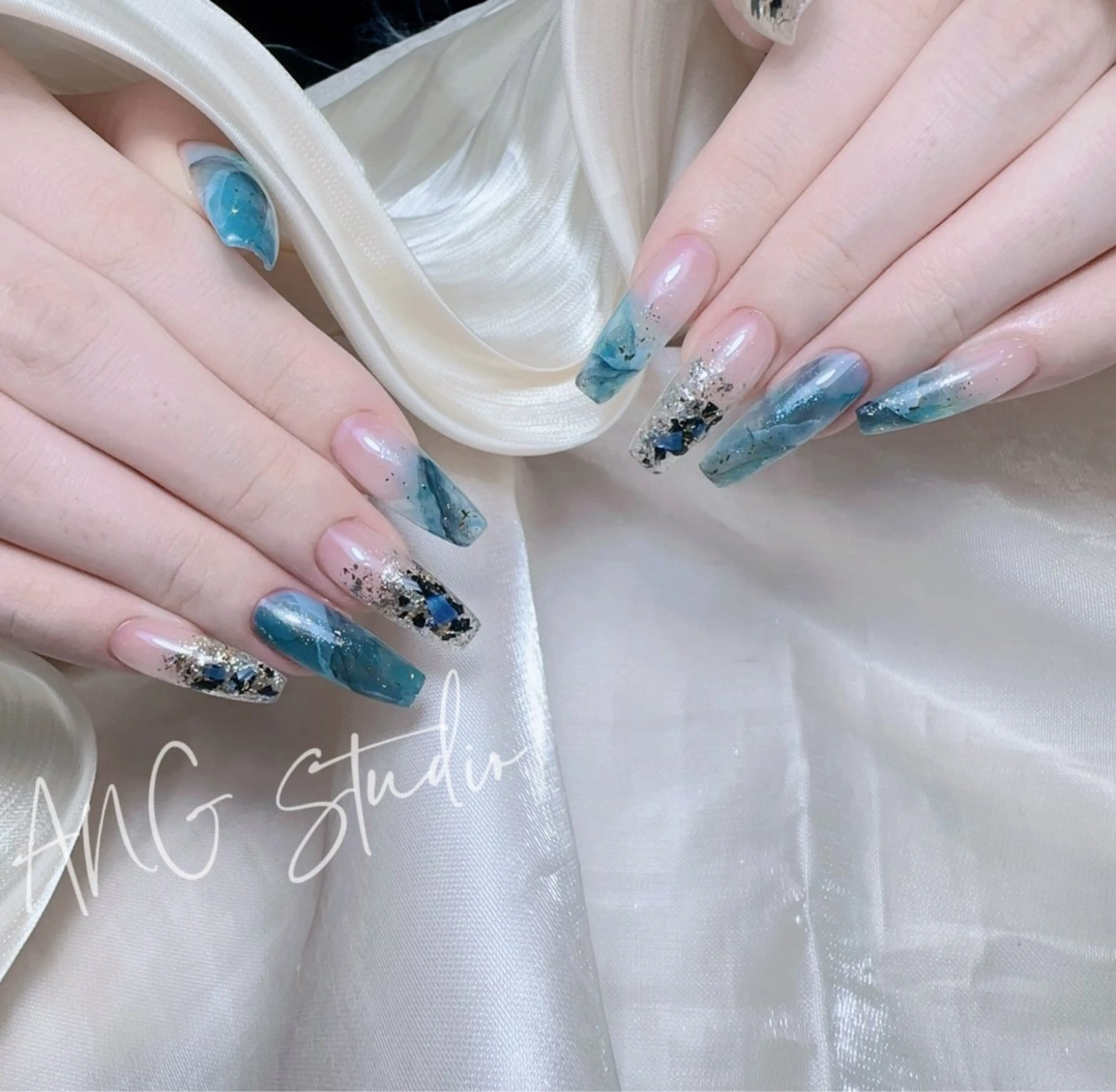 ネイル ハンドネイル ハンドケア ANG Studioのネイルデザイン