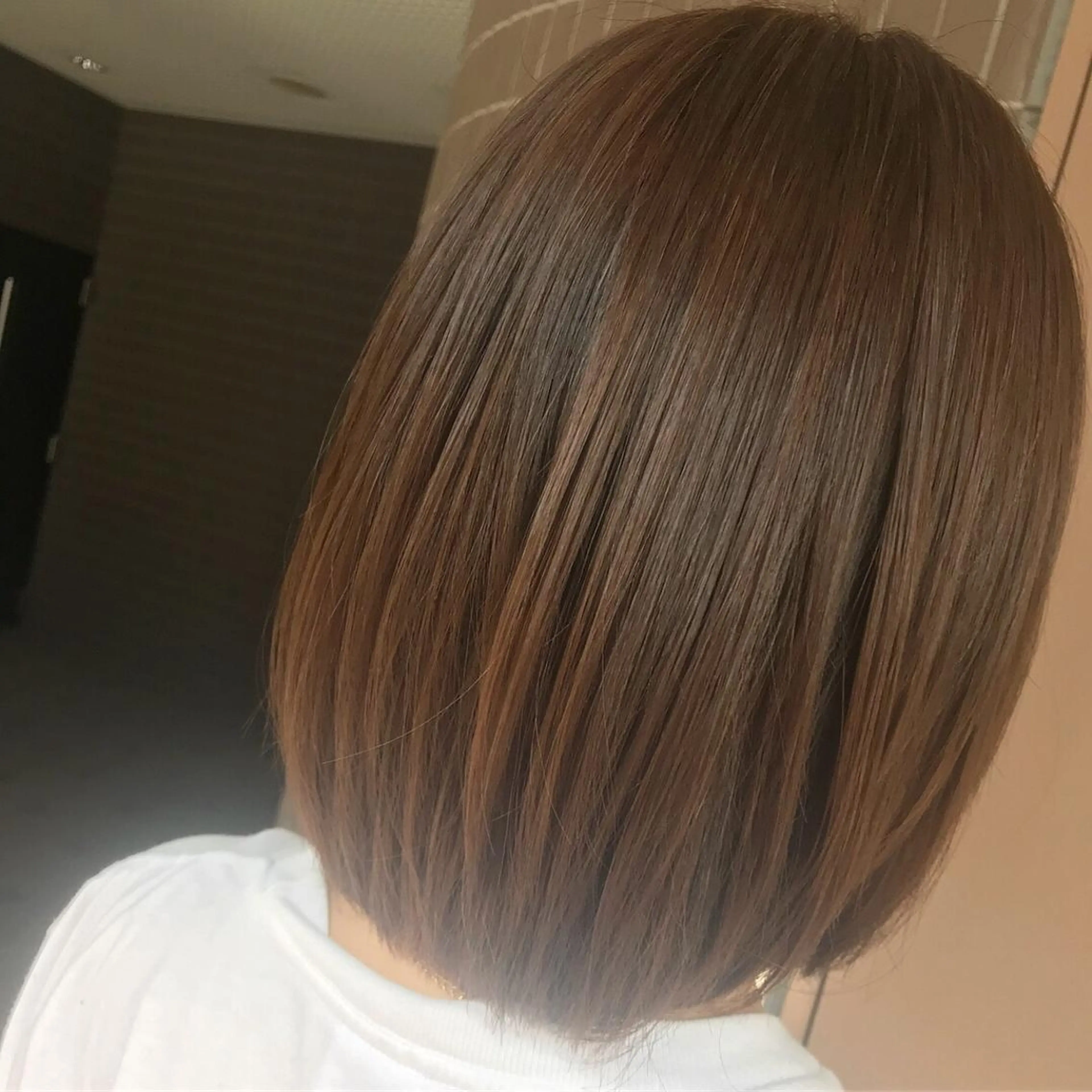 カラー ブラウンカラー 後藤 陽花子のヘアスタイル