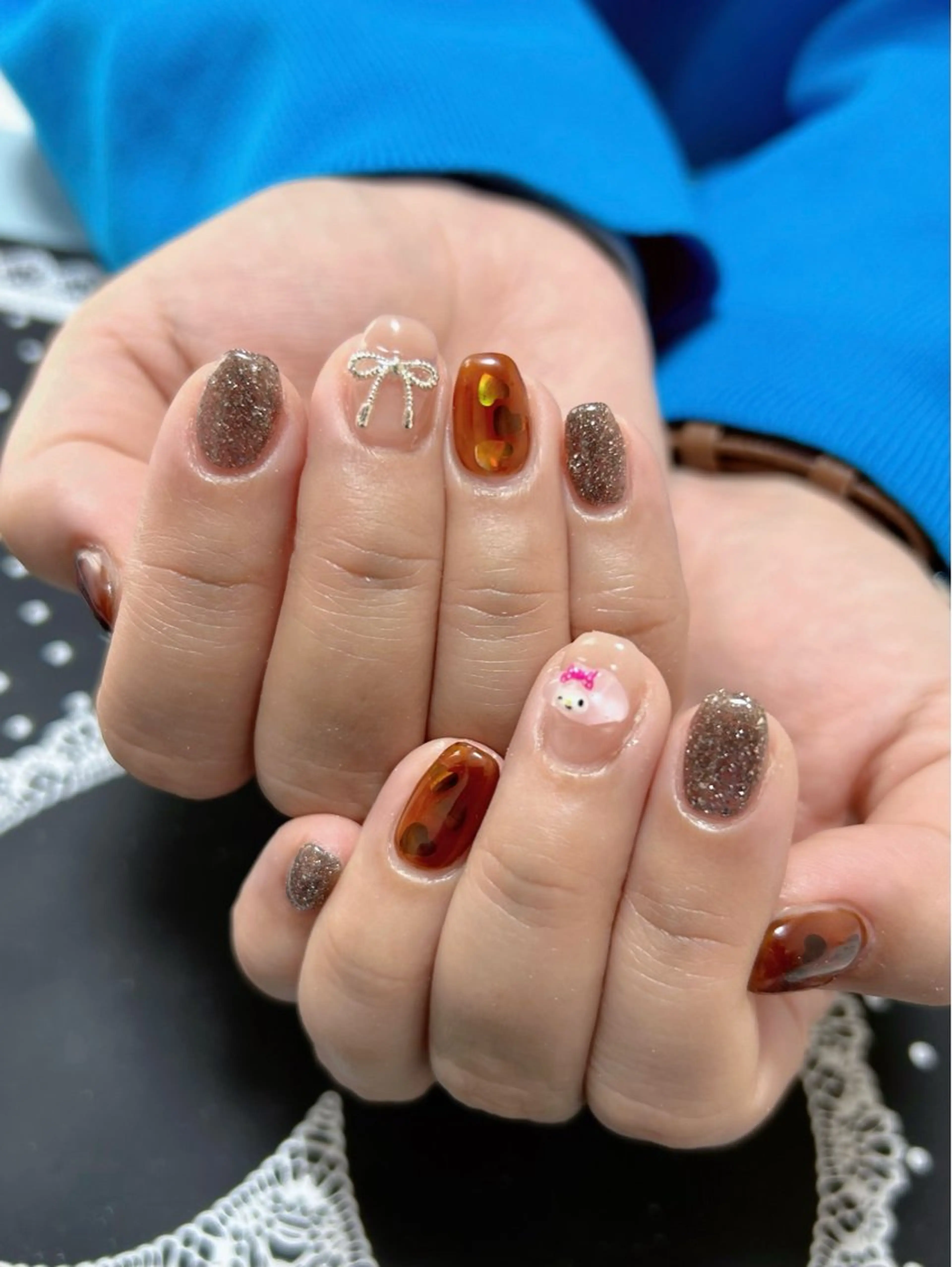 ネイル ハンドネイル 森 晴有のネイルデザイン