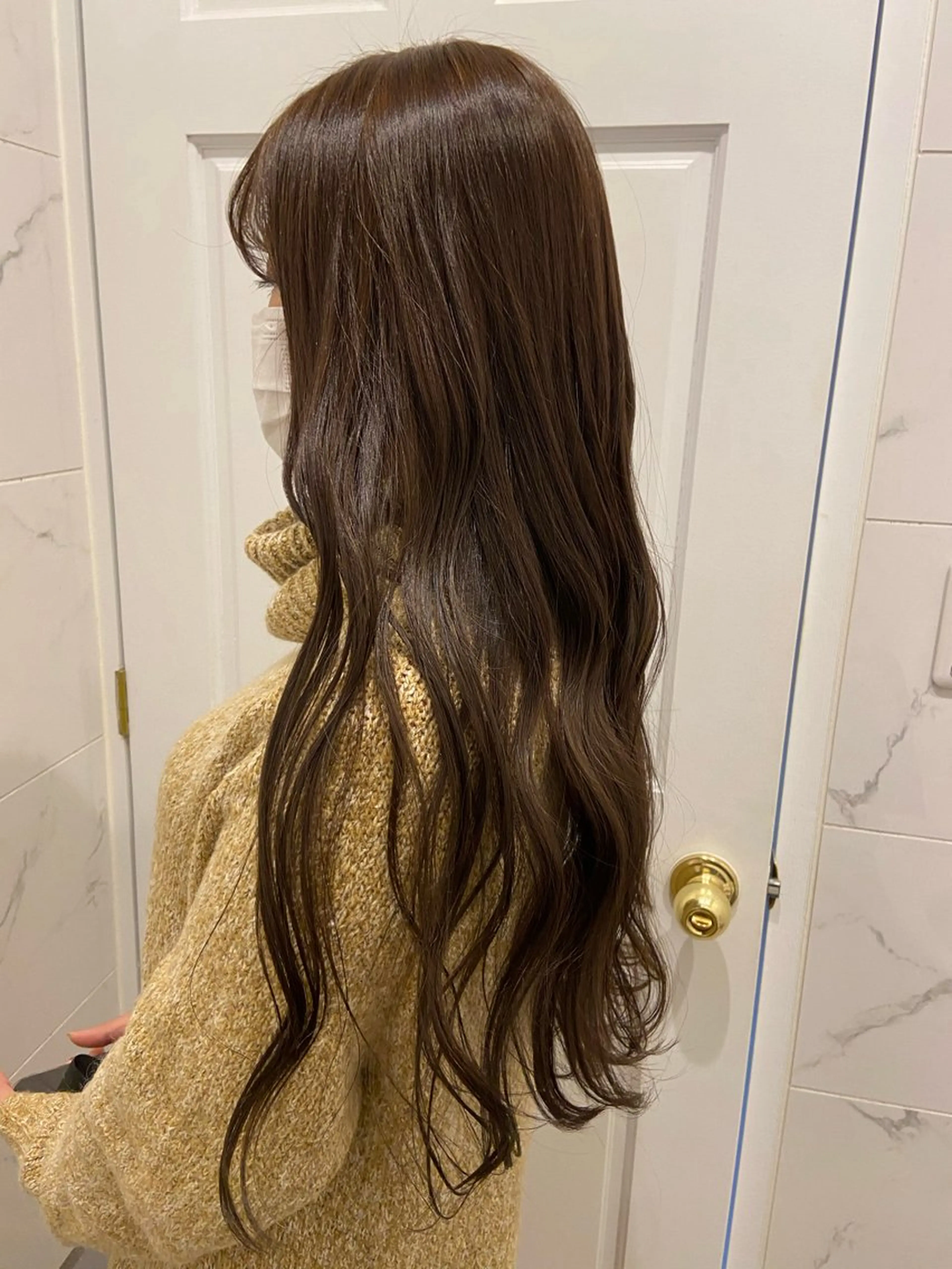 ロング カラー 艶感透明感カラー🤍 hinaのヘアスタイル