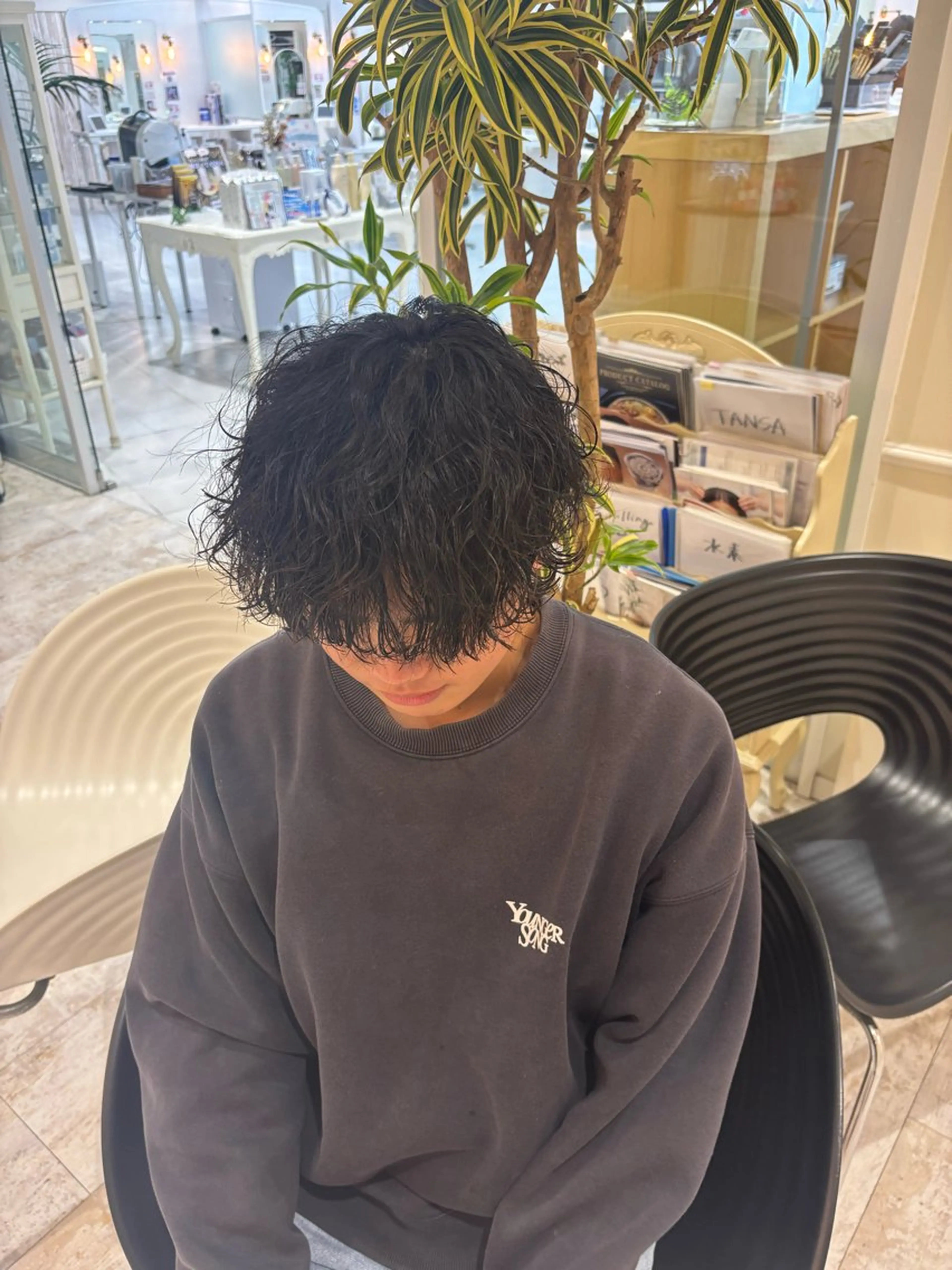 パーマ メンズ メンズパーマ 波巻きパーマ スパイラルパーマ カット パーマ カーリーパーマ/ パーマ/SAKURAのヘアスタイル