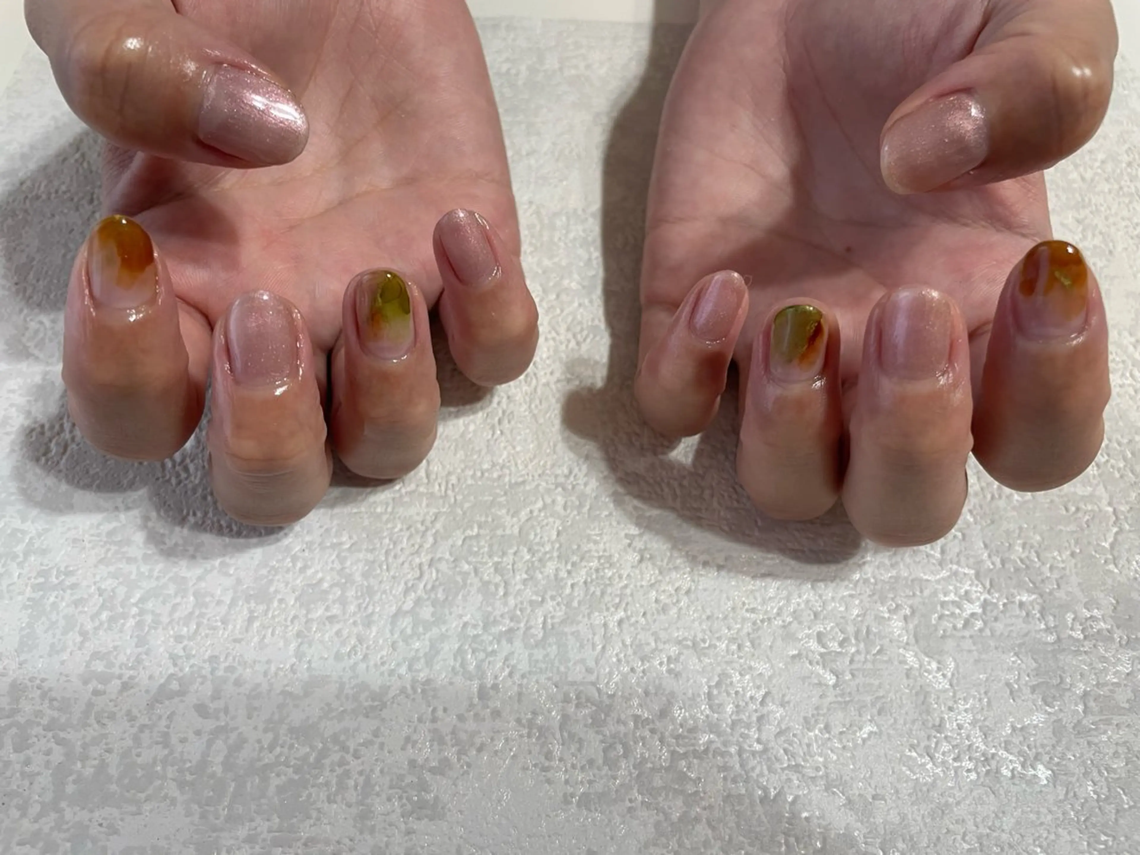 ネイル ジェルネイル メンズネイル パラジェル 春ネイル ワンホンネイル ハンドネイル kikinail 溝の口のネイルデザイン