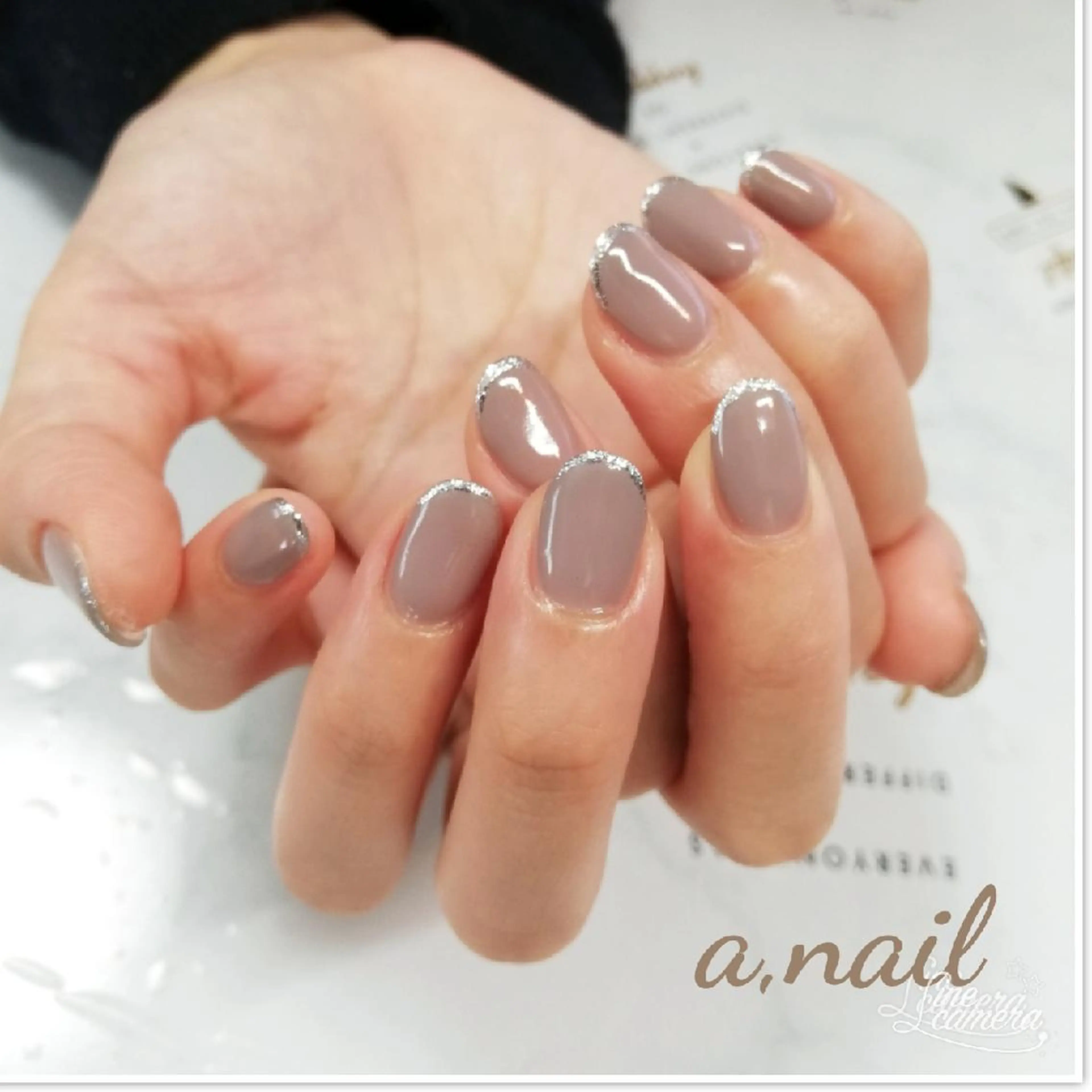 ショート ハンドネイル ネイルサロン エーネイルのネイルデザイン