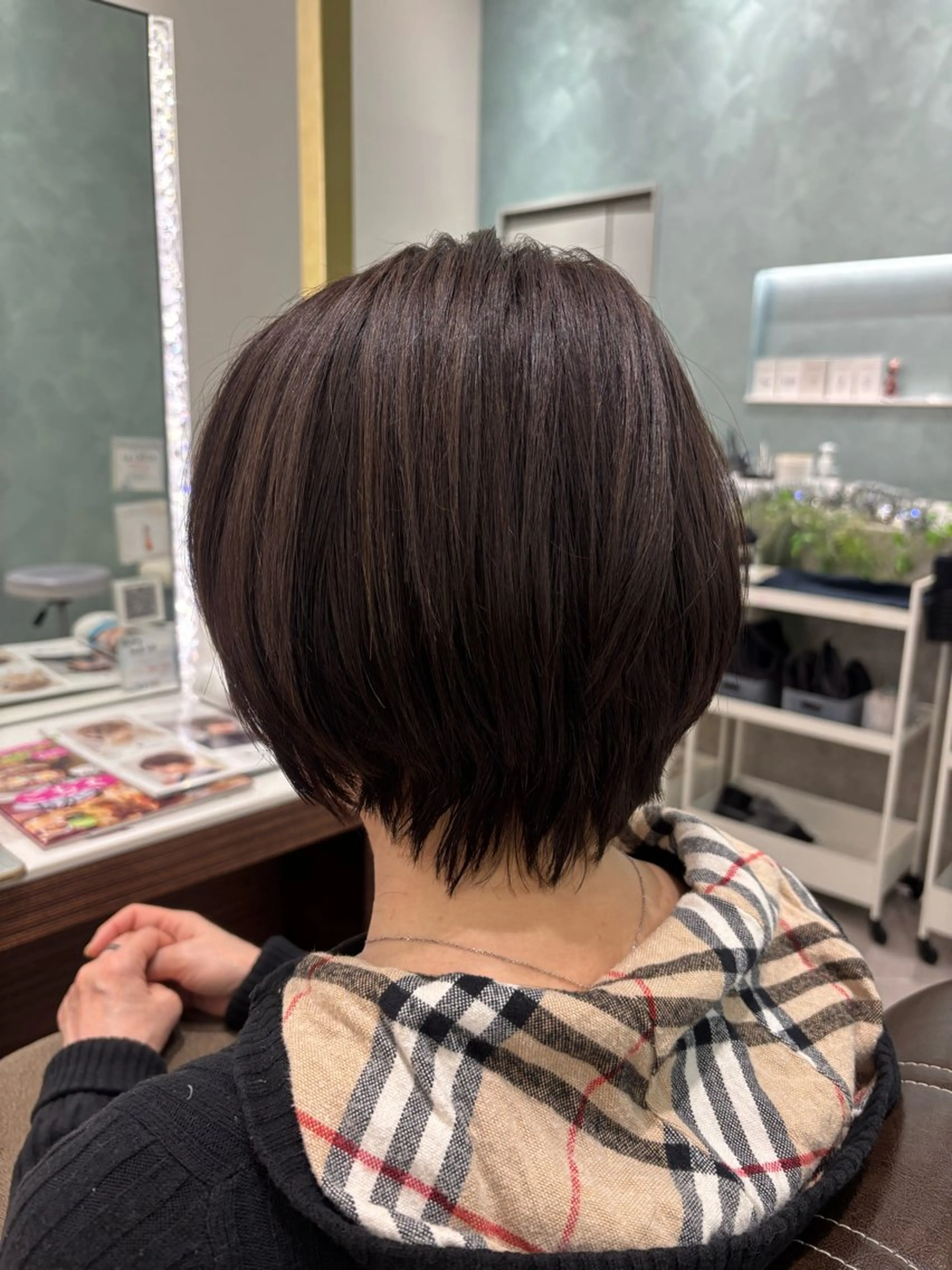 ショート 《ショートモデル》 服部未夢のヘアスタイル