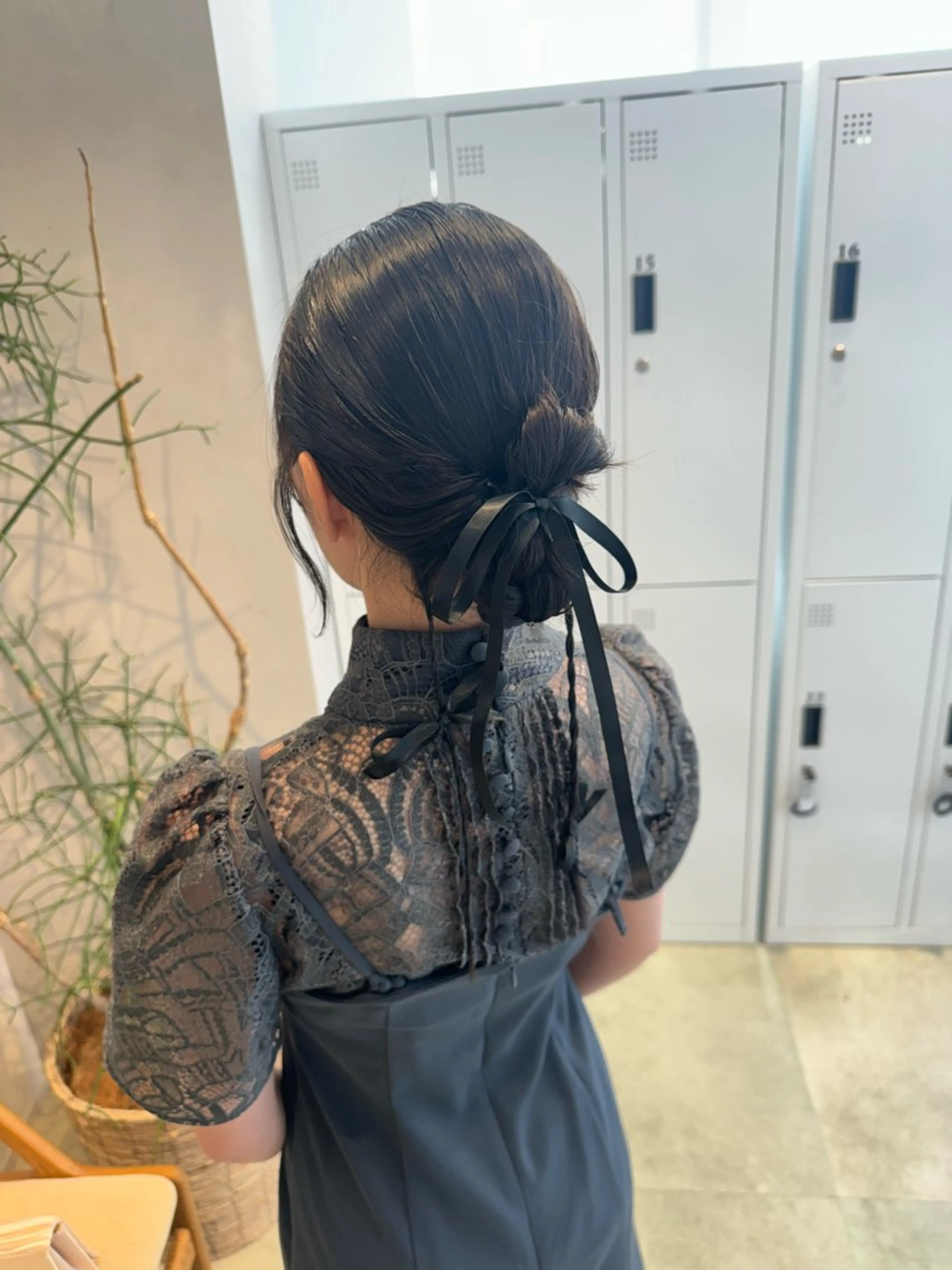 ヘアアレンジ 透明感カラー✨艶髪 制作🌱山根あゆみのヘアスタイル