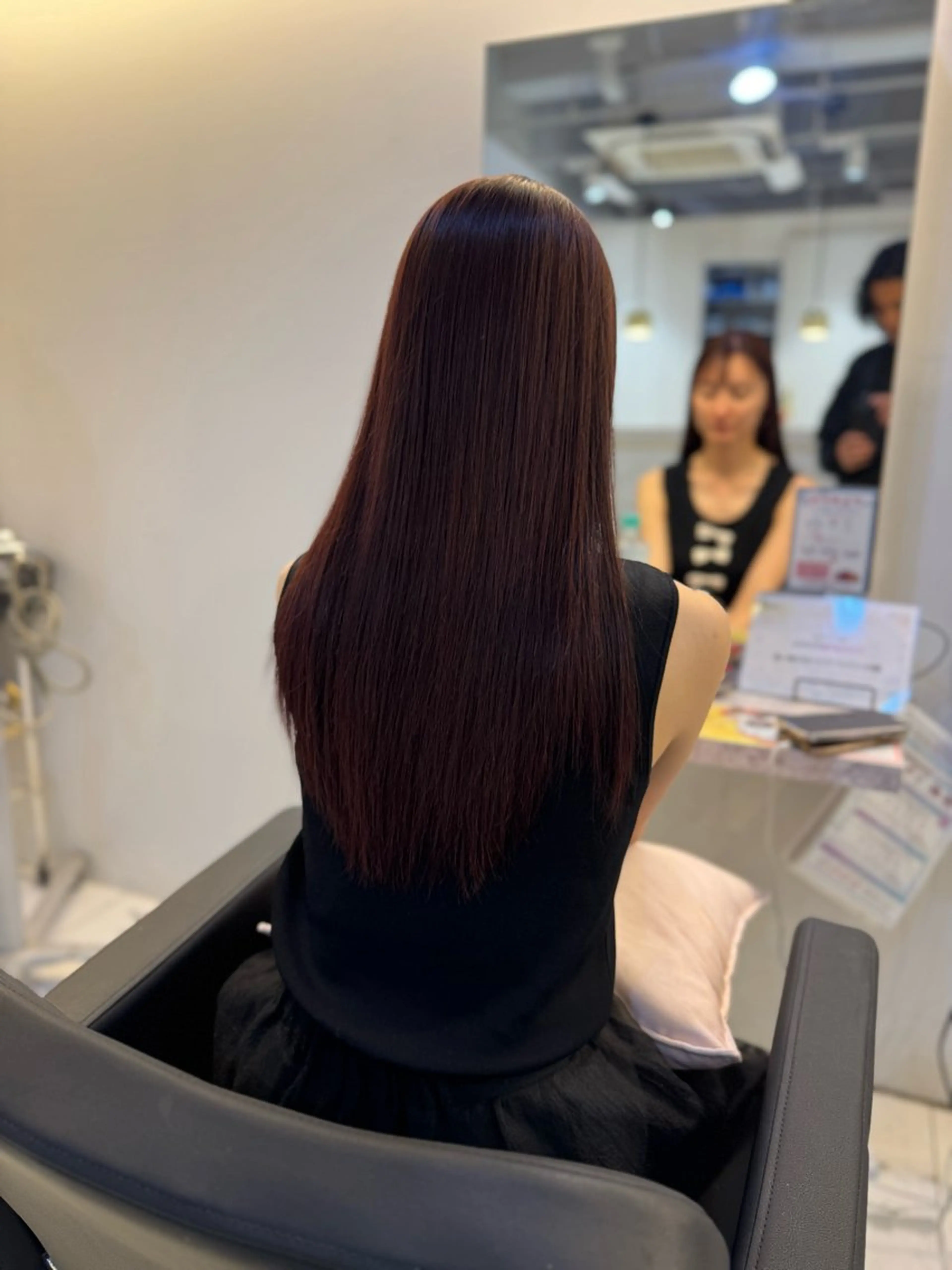 ロング 髪質改善 縮毛矯正 トリートメント カット ヘアカラー トリートメント 髪質改善/縮毛矯正 心斎橋/池本有宏のヘアスタイル