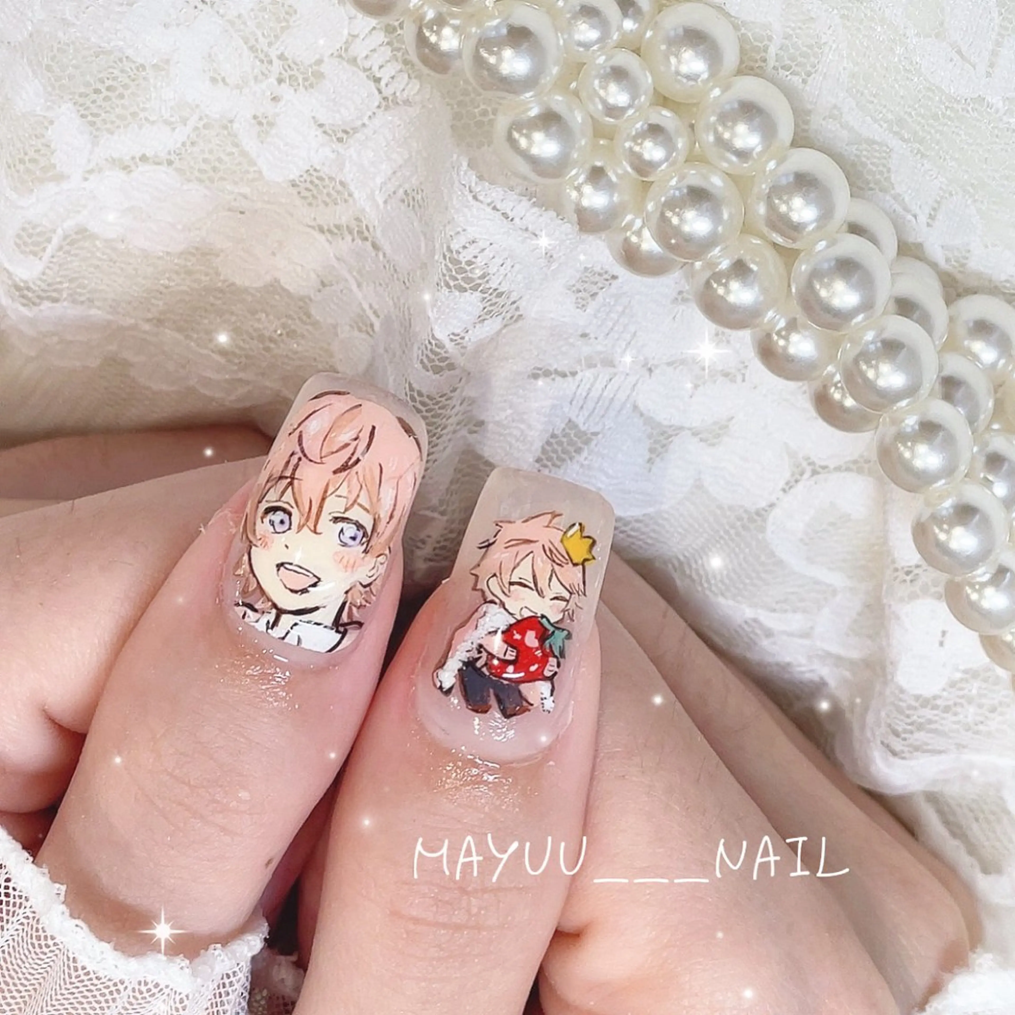 ネイル 🎀 Mayu 🎀痛ネイルのネイルデザイン