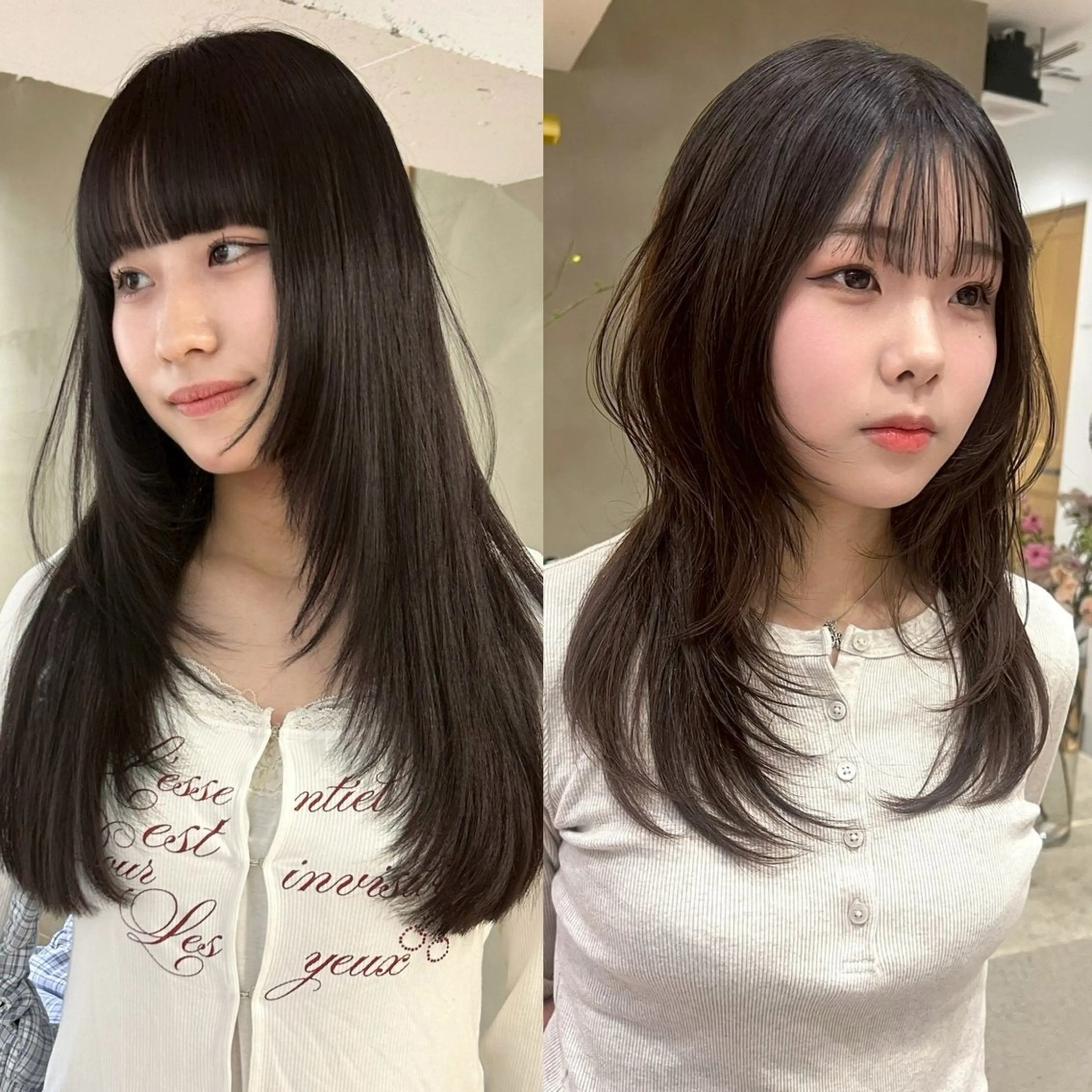 ロング カラー レイヤーカット 透明感/レイヤーカッ ト/kirara🌼のヘアスタイル