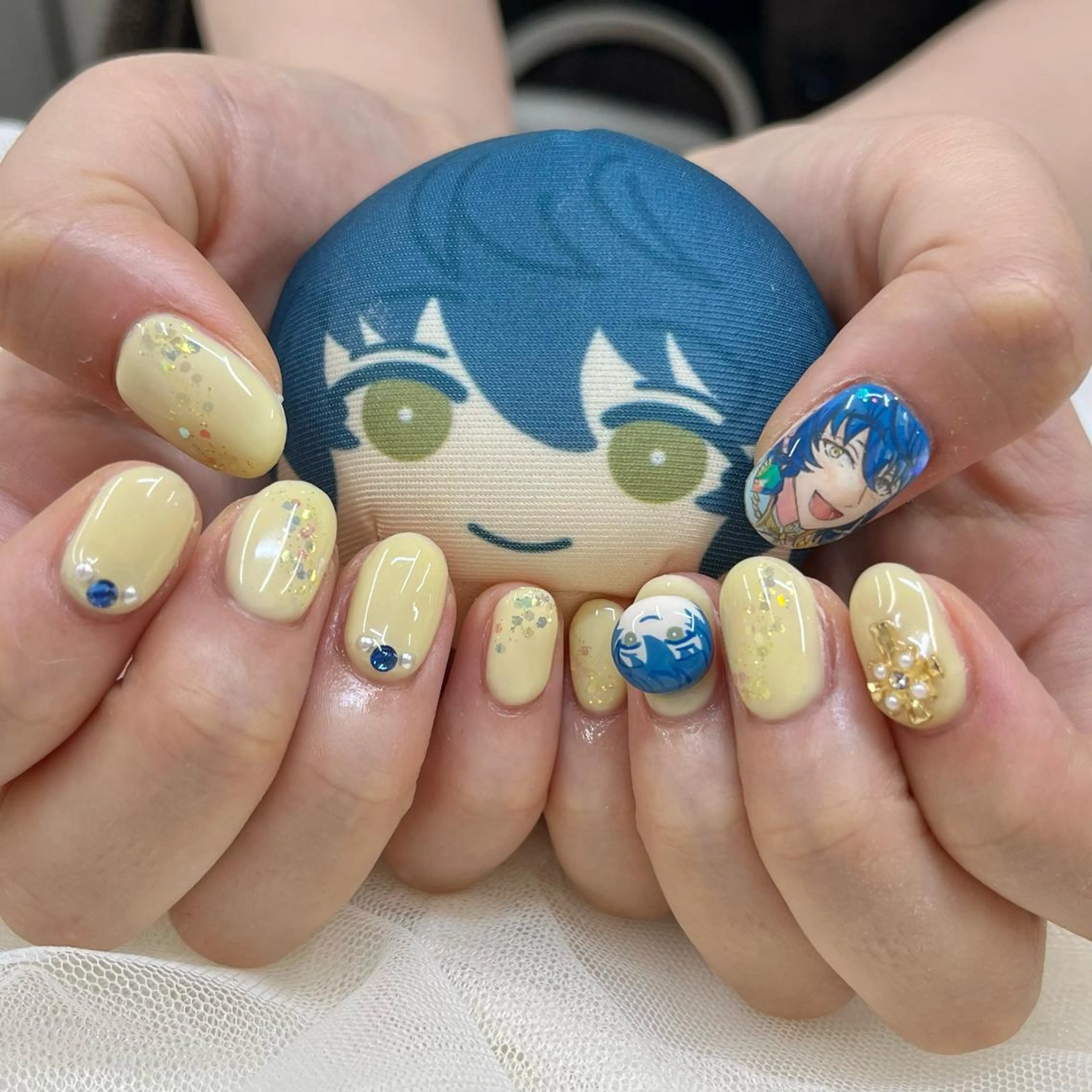 ショート ハンドネイル 池袋痛ネイル Nok. 渡辺のネイルデザイン