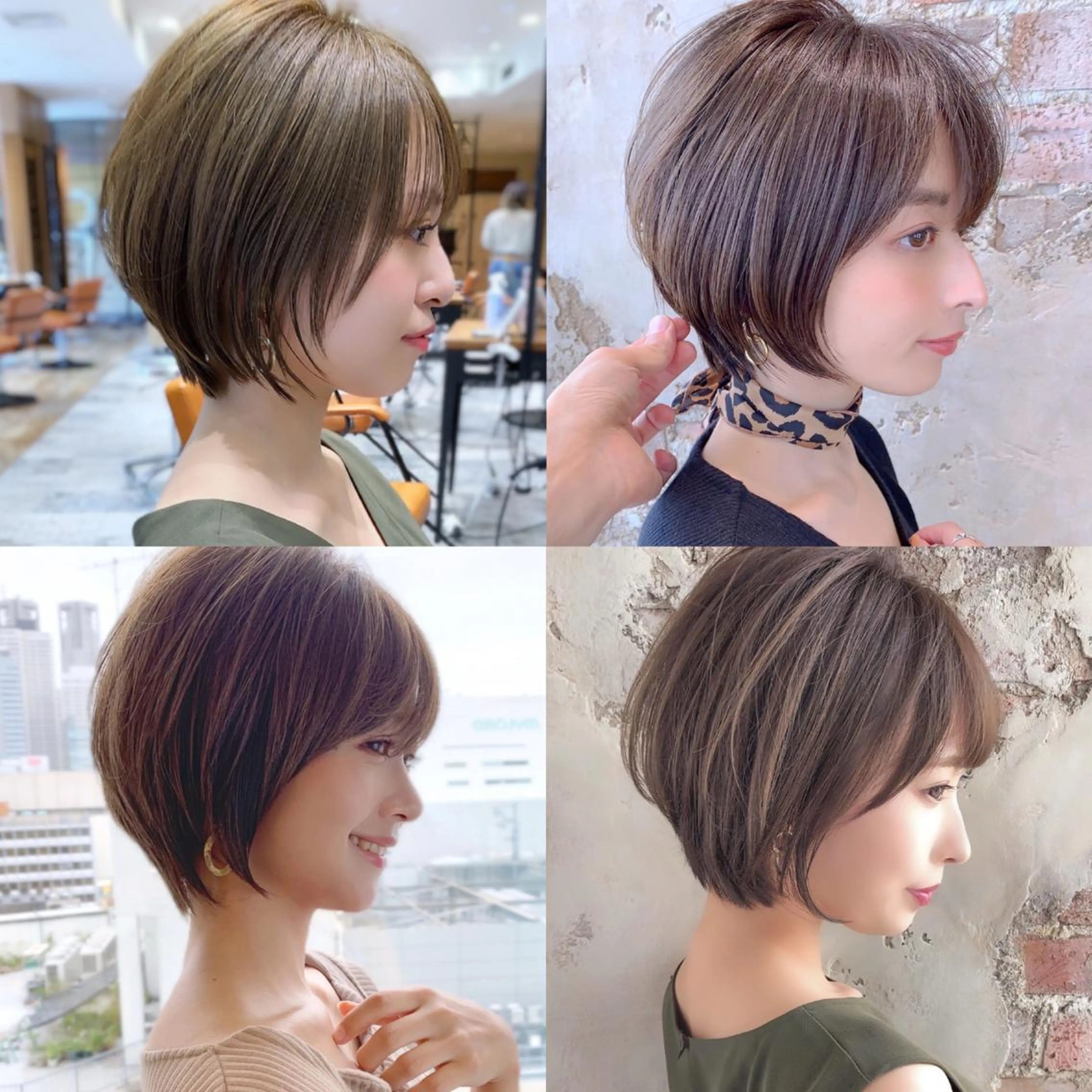 ショート ショートヘア 小顔カット ショート、ボブの神✨ 峯朋也✂︎✨のヘアスタイル