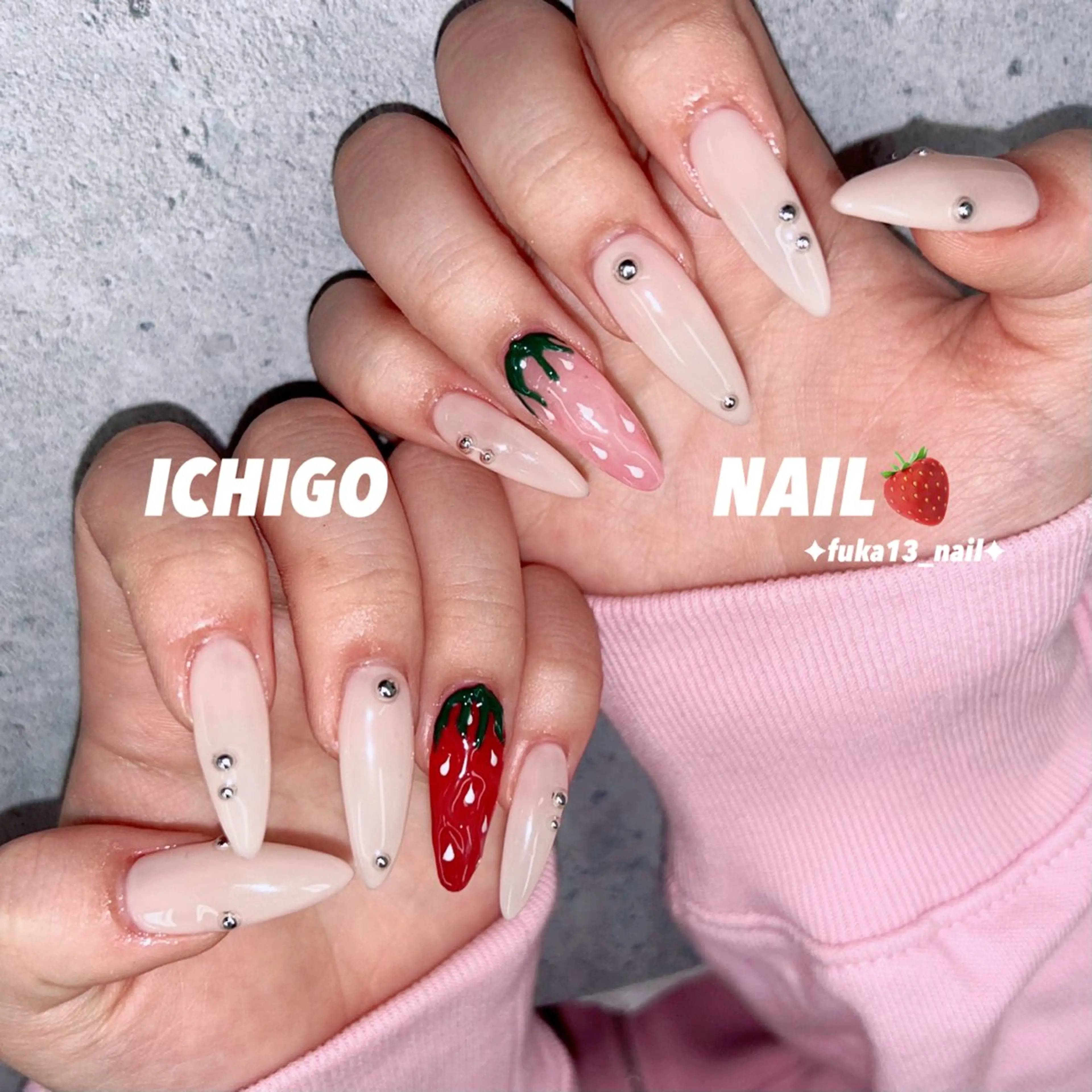 ネイル 長さ出し 韓国ネイル 持ち込み スカルプネイル ハンドネイル ネイルサロンAnela【アネラ】所属・Nail♡Fuka. /4月予約受付中のネイルデザイン