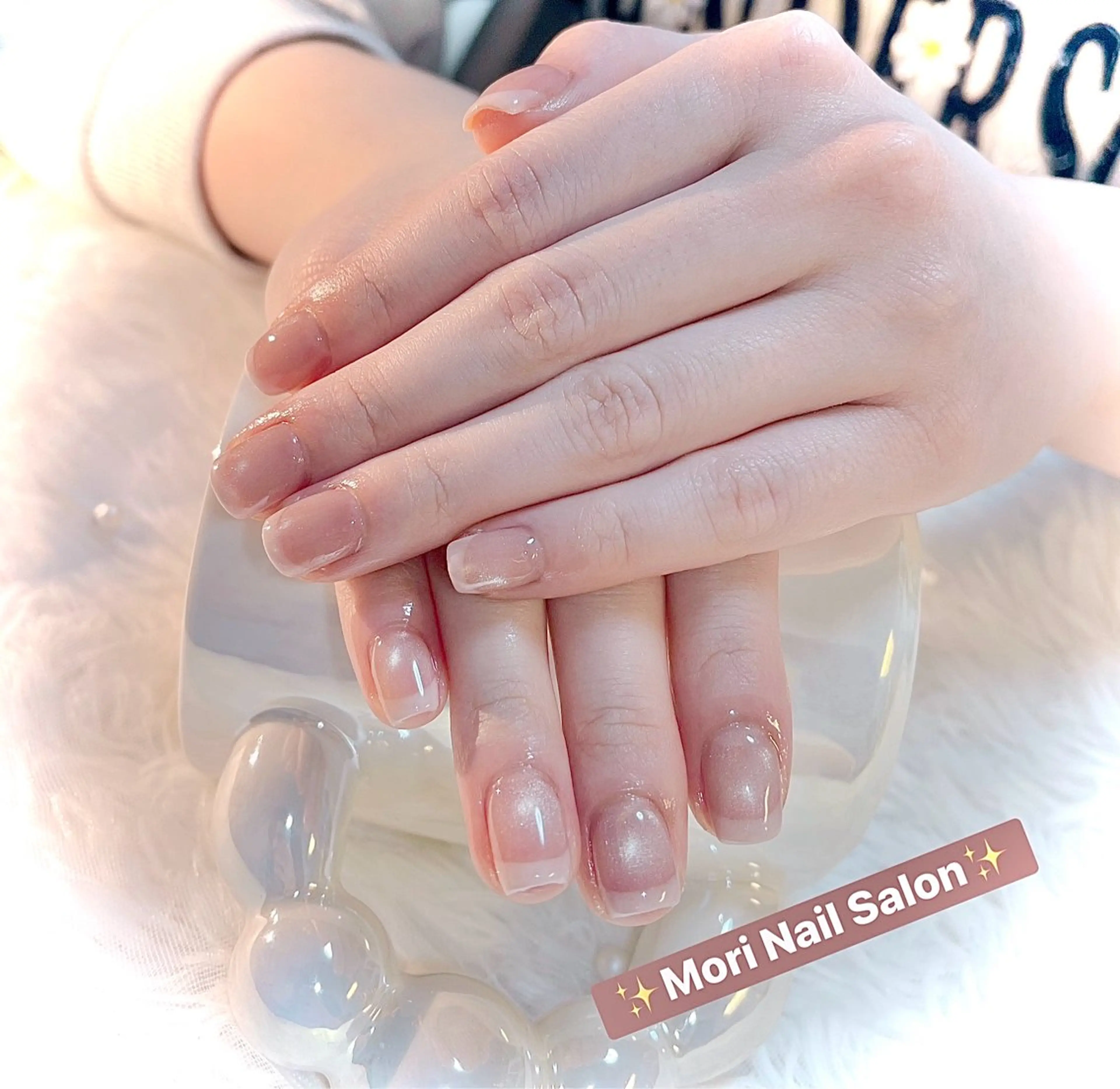 シンプルフレンチジェルマグネット「オフ込み」の写真