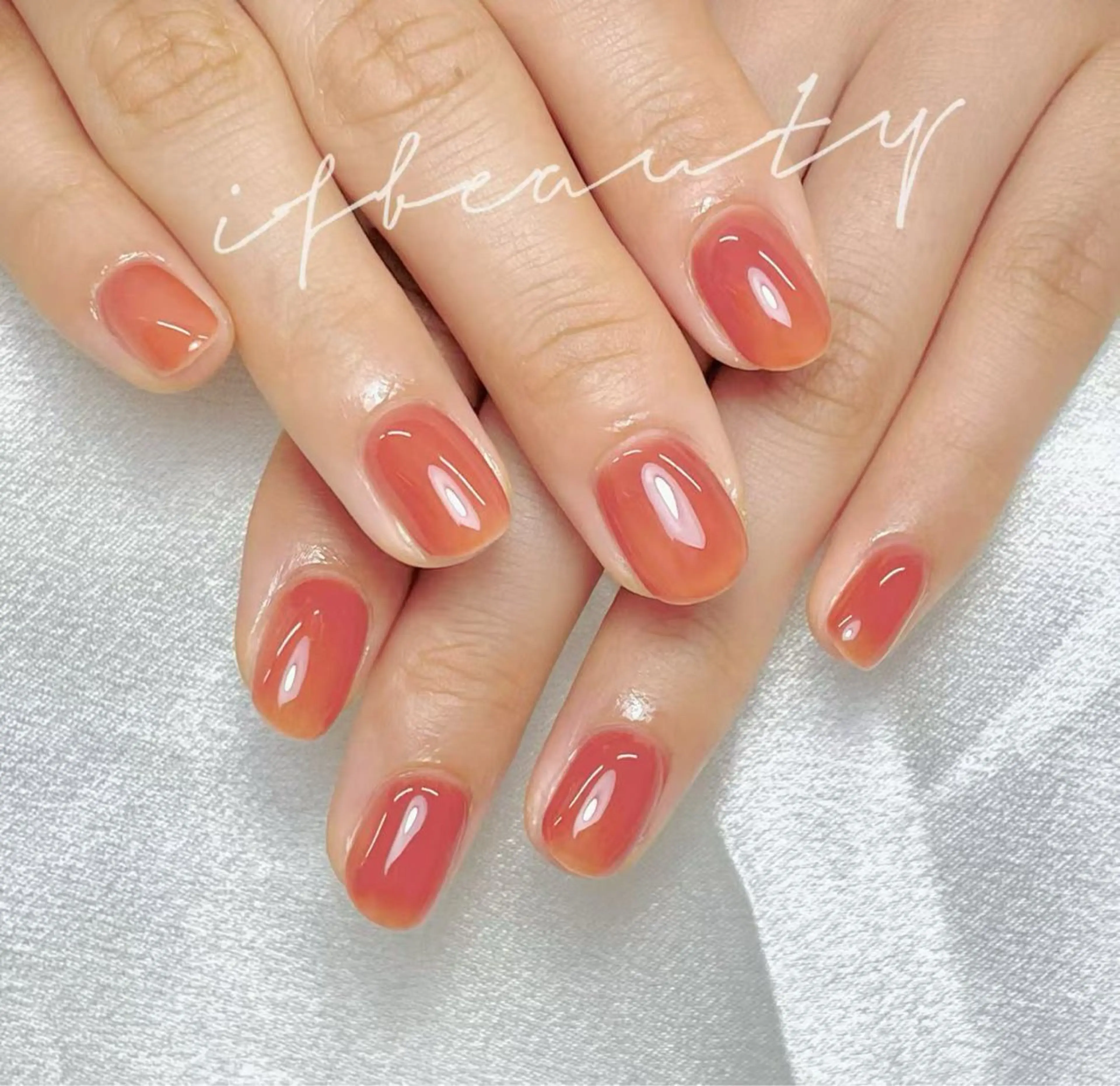 【口コミ不可】💅オフなしワンカラーモデル注意事項読む‼時間絶対確認の写真