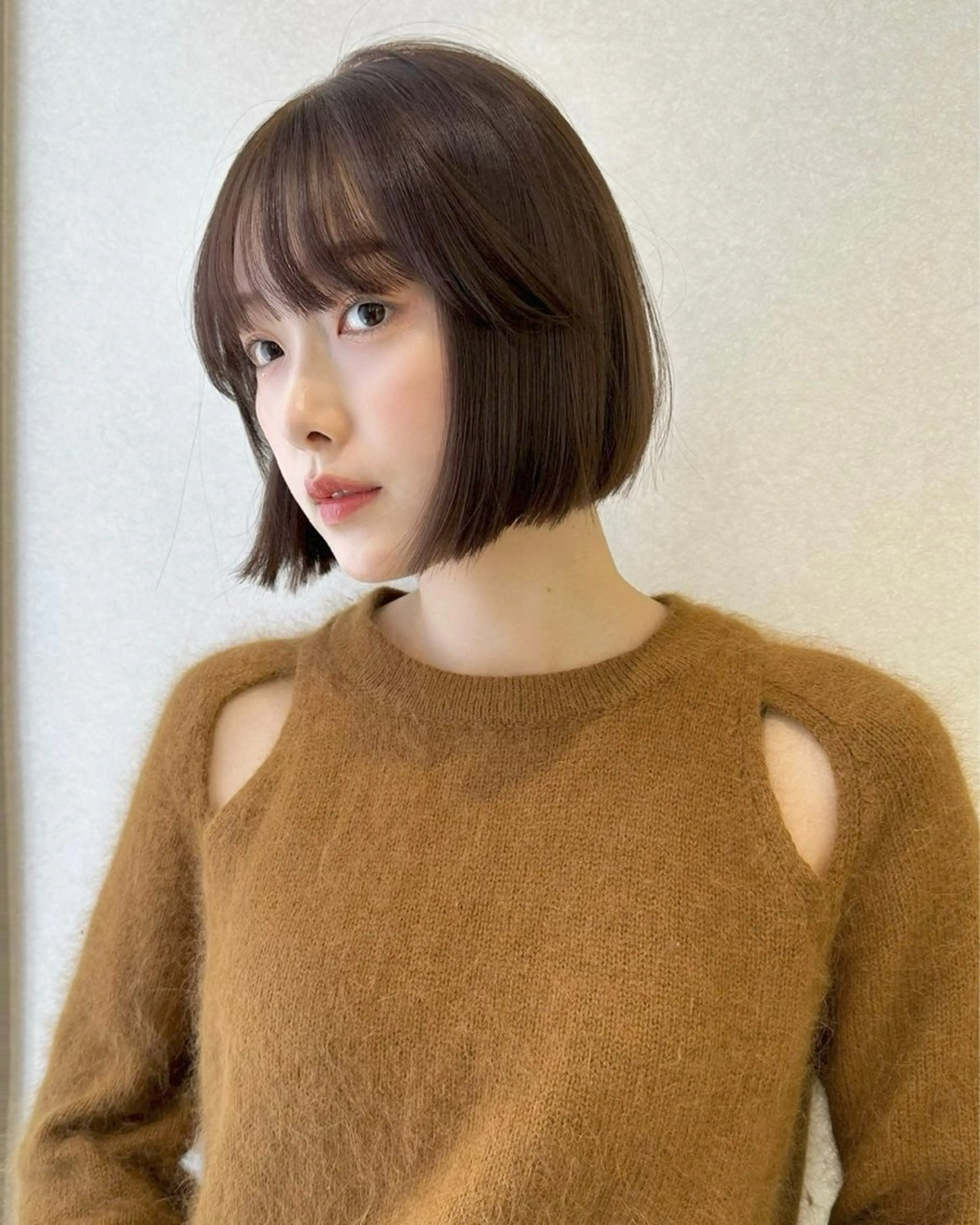 ショート ボブ ミディアムモデル COA 佐藤壮真🪶のヘアスタイル