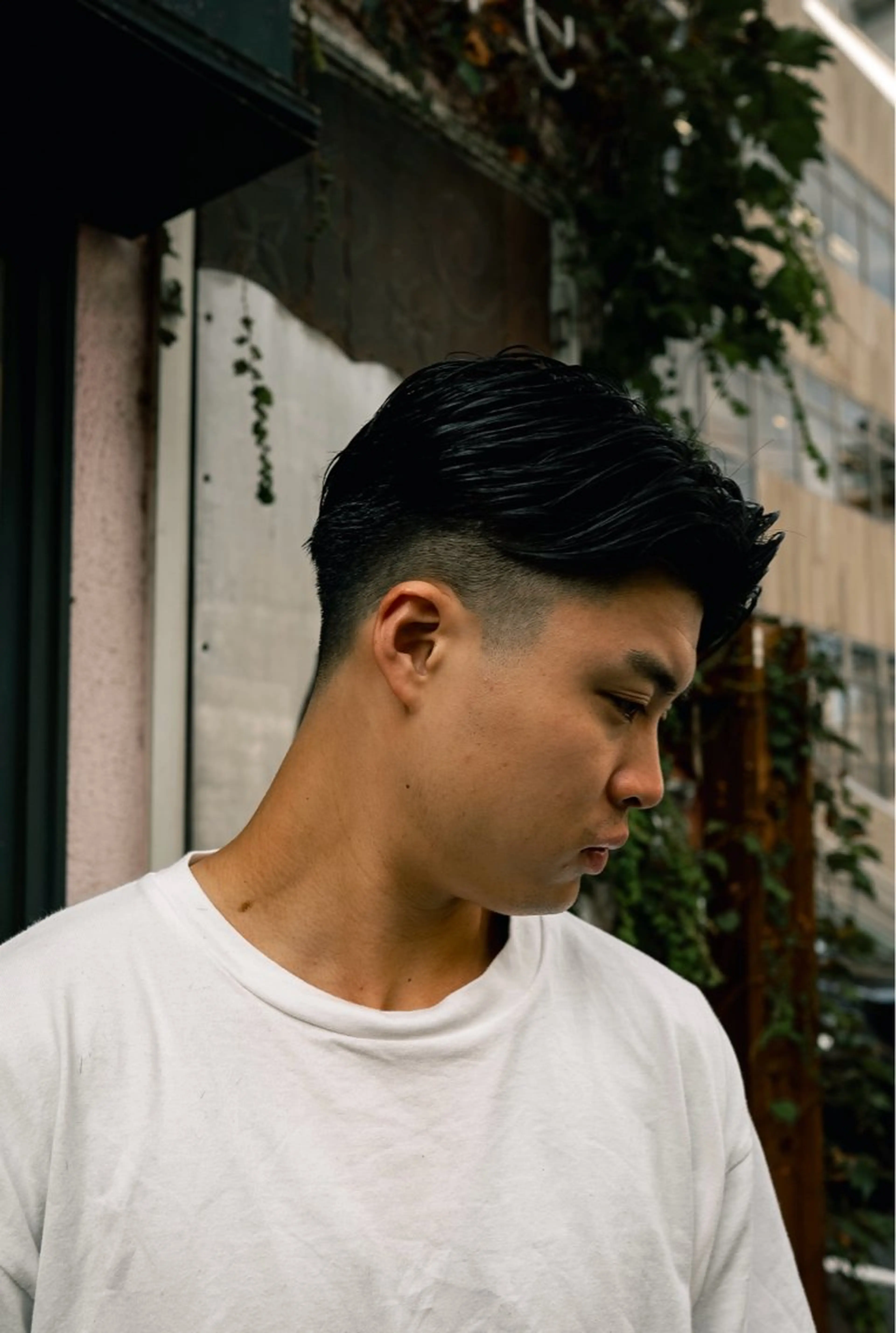 ショート カラー パーマ メンズ 刈り上げ 🔗メンズサロン🔗 Kieのヘアスタイル