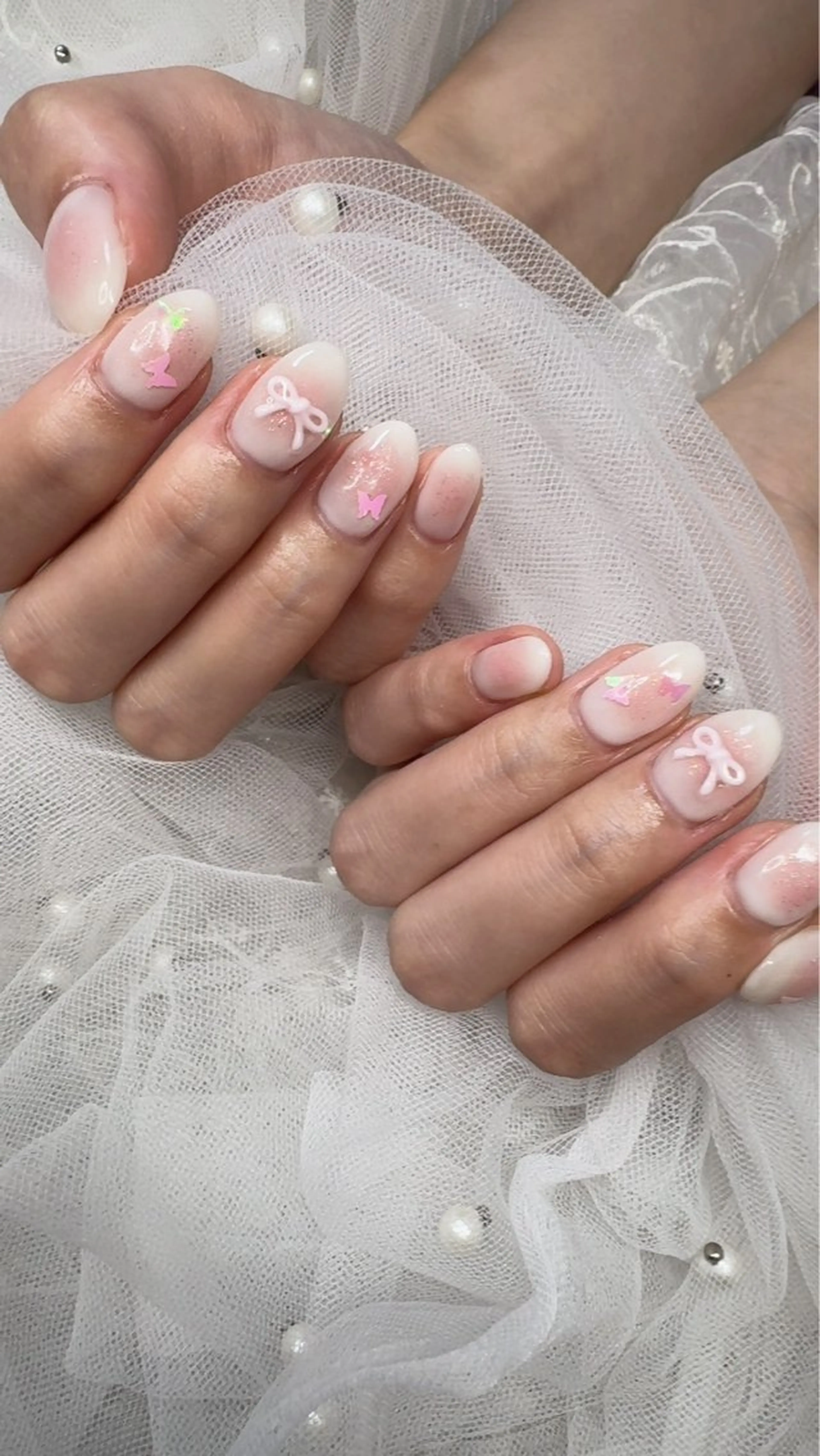 ネイル チークネイル wacca♡nail スタッフのネイルデザイン