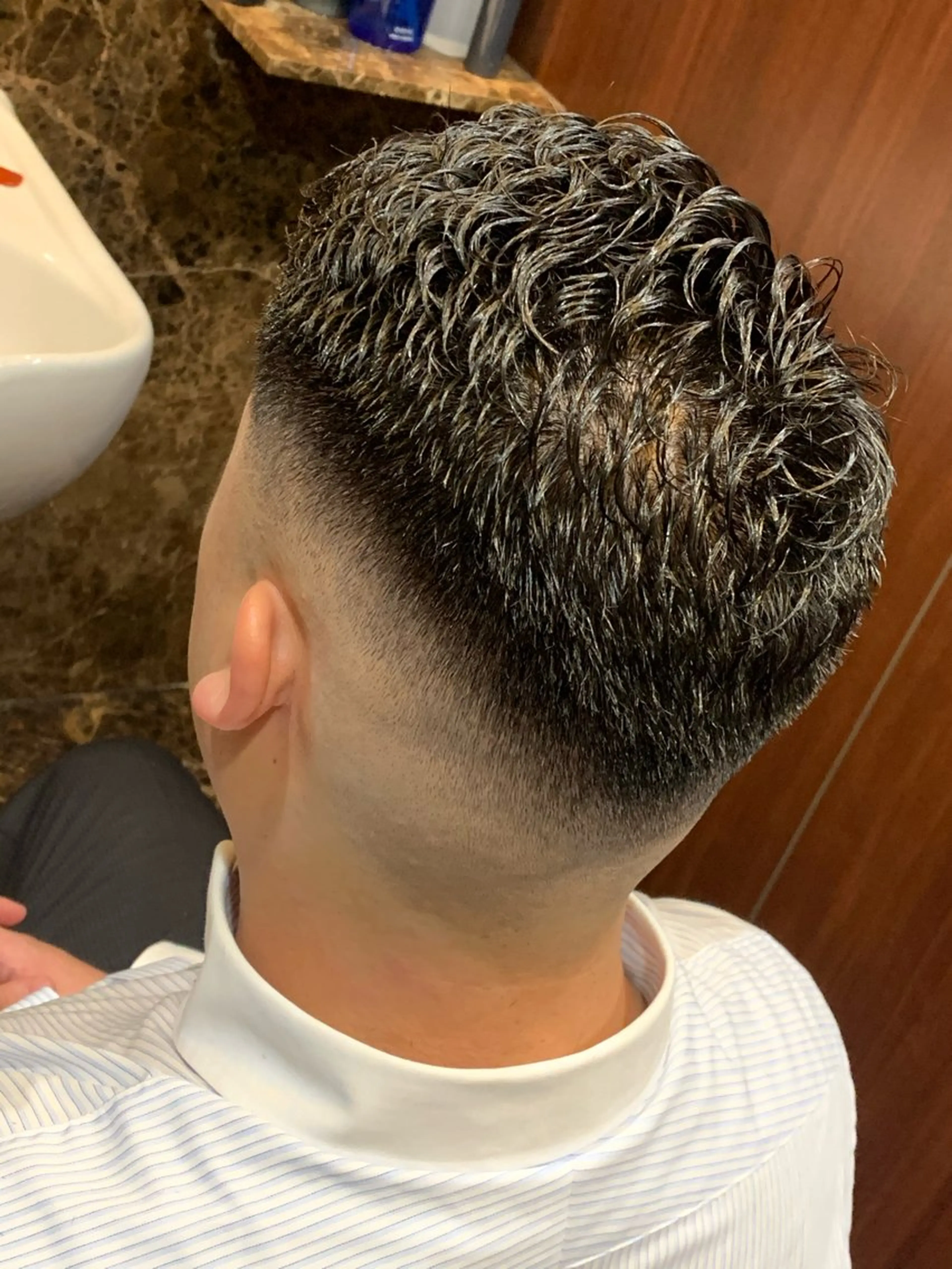 ショート メンズ 羽木 隆徒のヘアスタイル