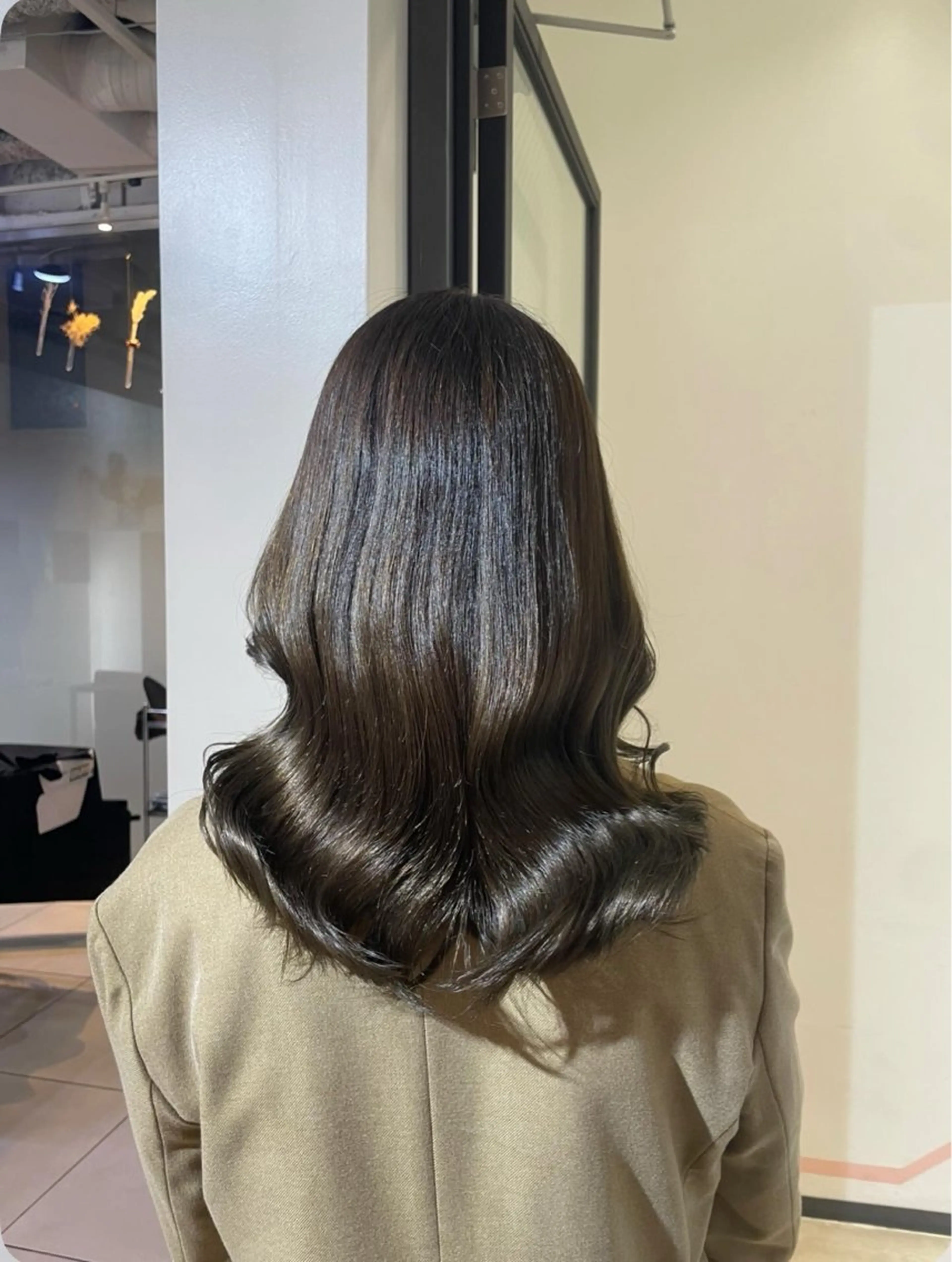 ミディアム ヘアカラー ミユウ /札幌美容師のヘアスタイル