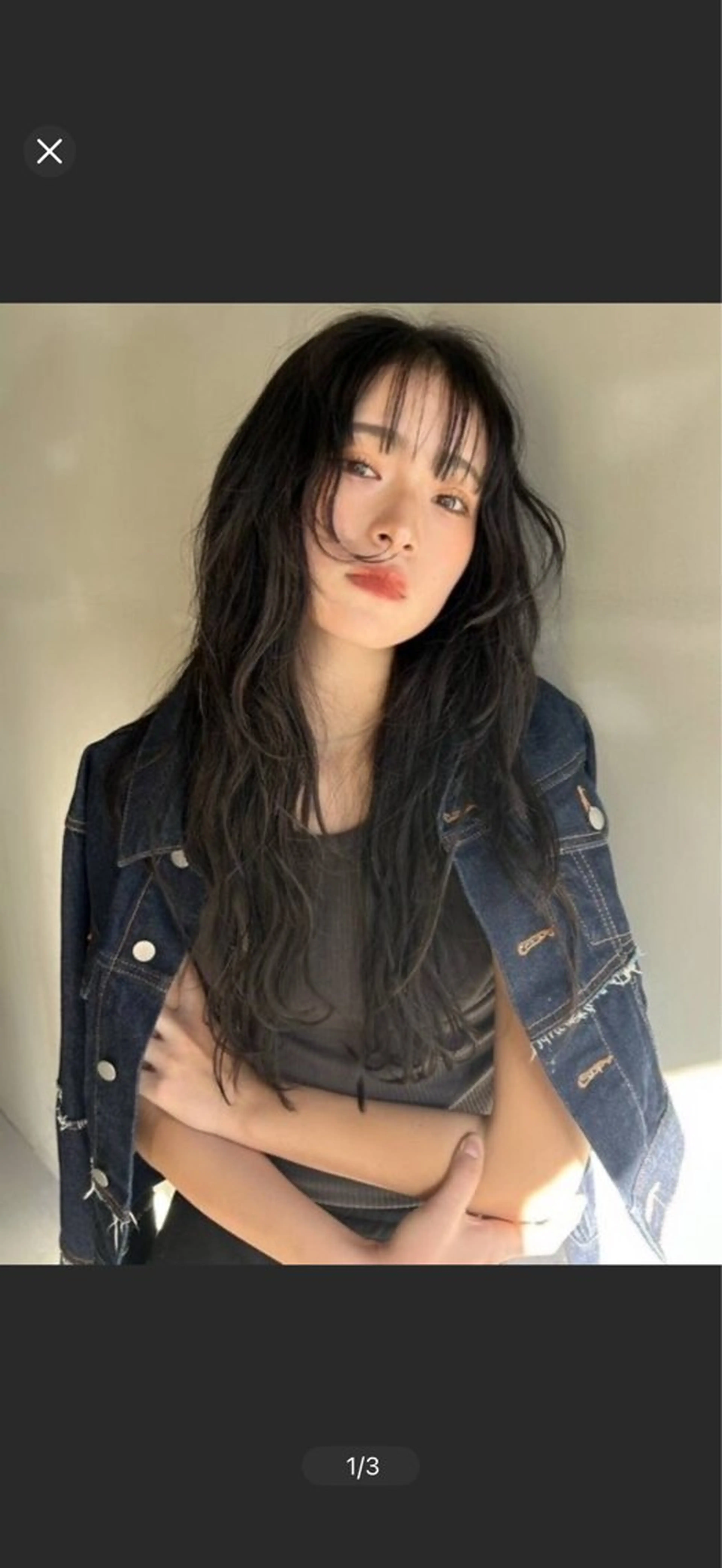 ロング カラー 野口 和真のヘアスタイル