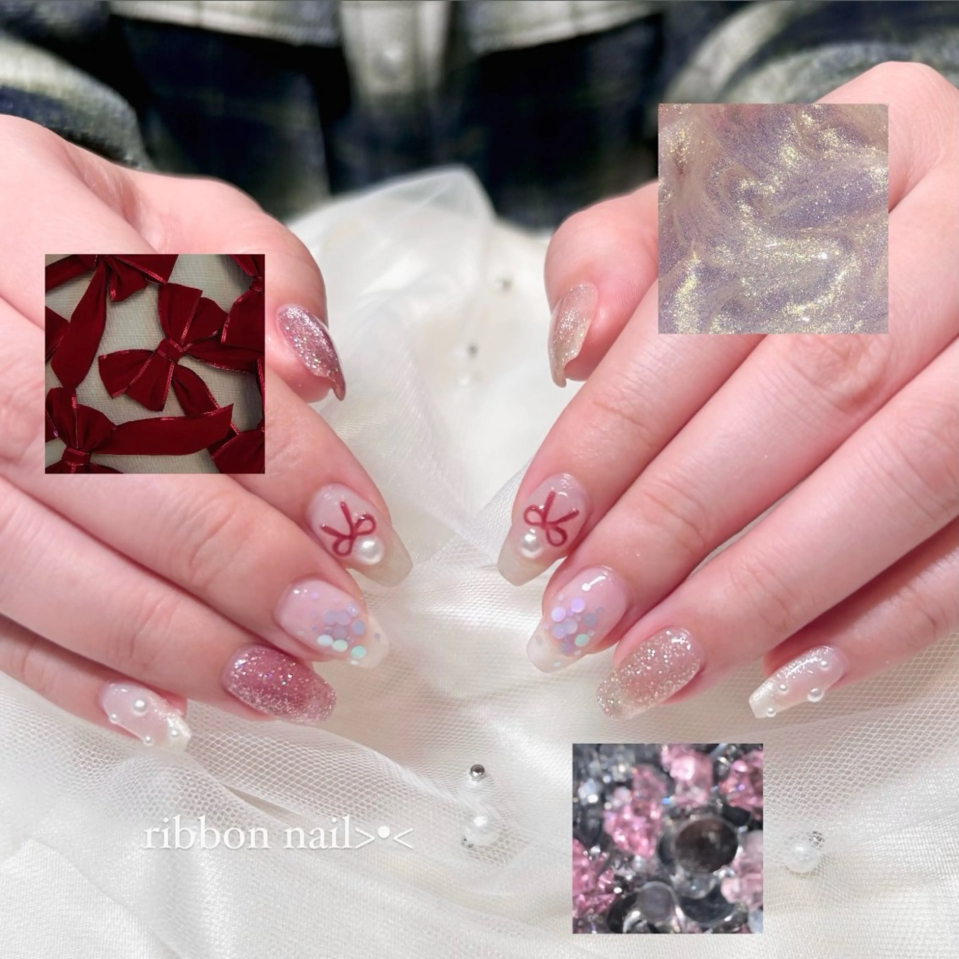 ネイル 長瀬 瑠霞のネイルデザイン