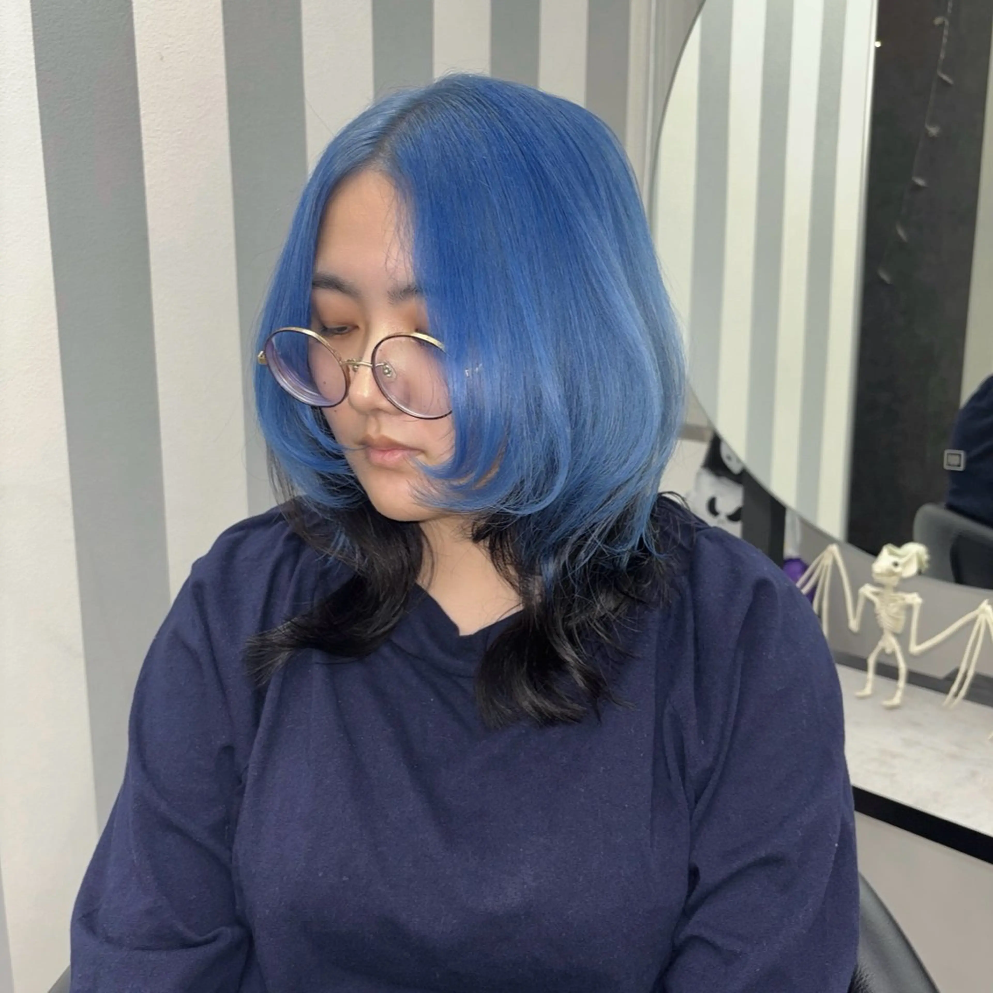 セミロング カラー ヘアカラー Ren. 🦋デザインカラーのヘアスタイル