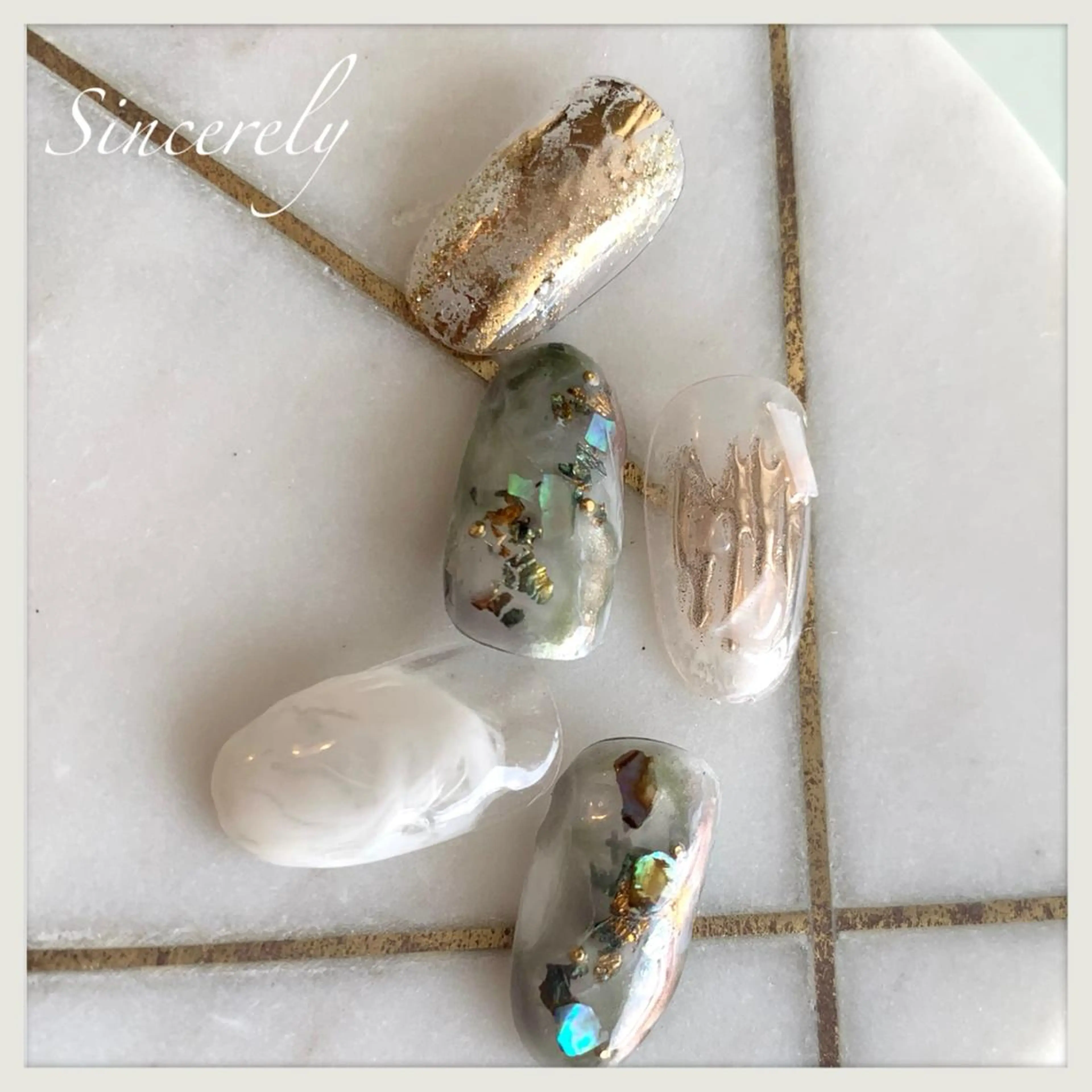 ネイル Sincerely ☺︎のネイルデザイン