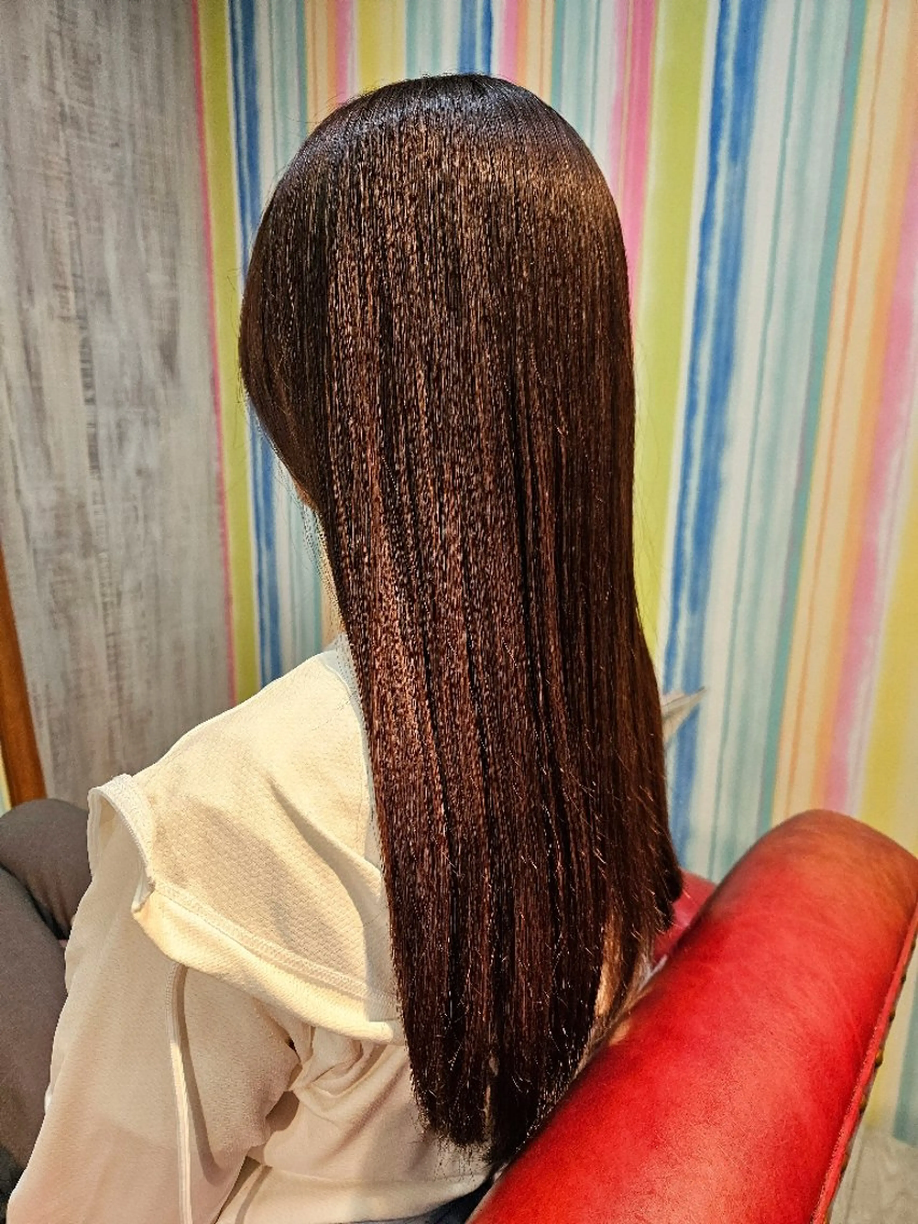 カット+縮毛矯正の写真