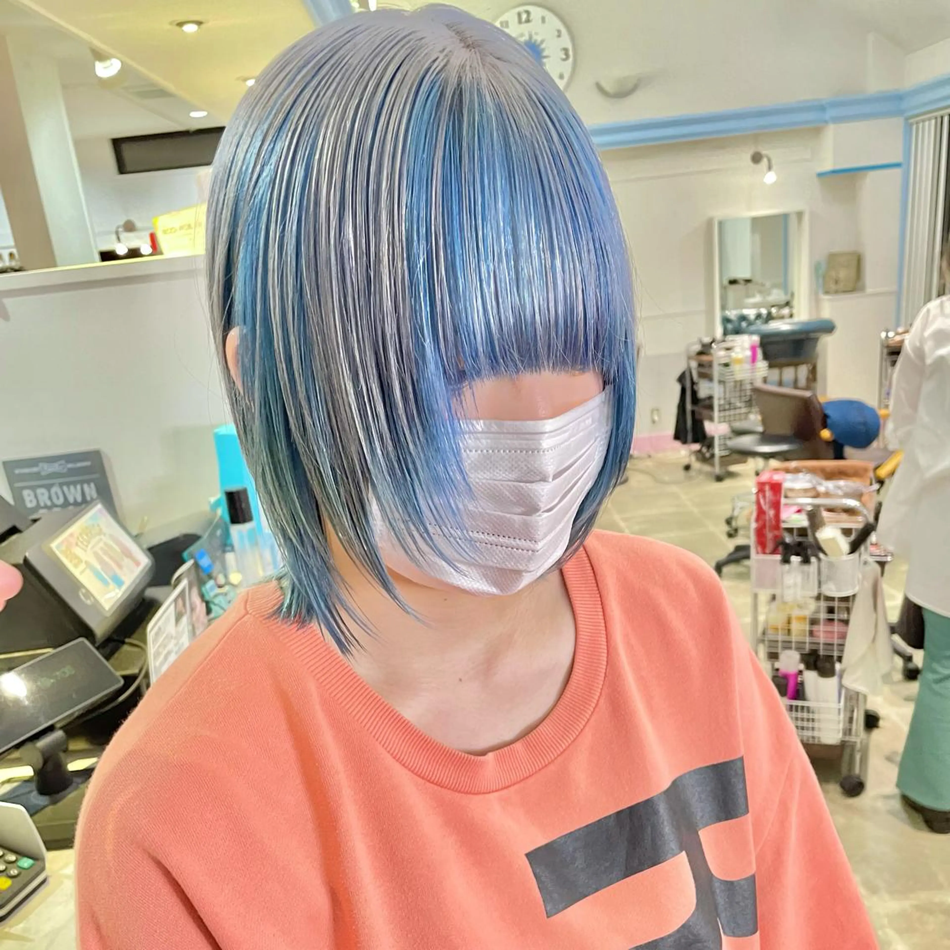 ショート ヘアカラー トリートメント Lit所属・Lit.豊橋 夏目のヘアスタイル