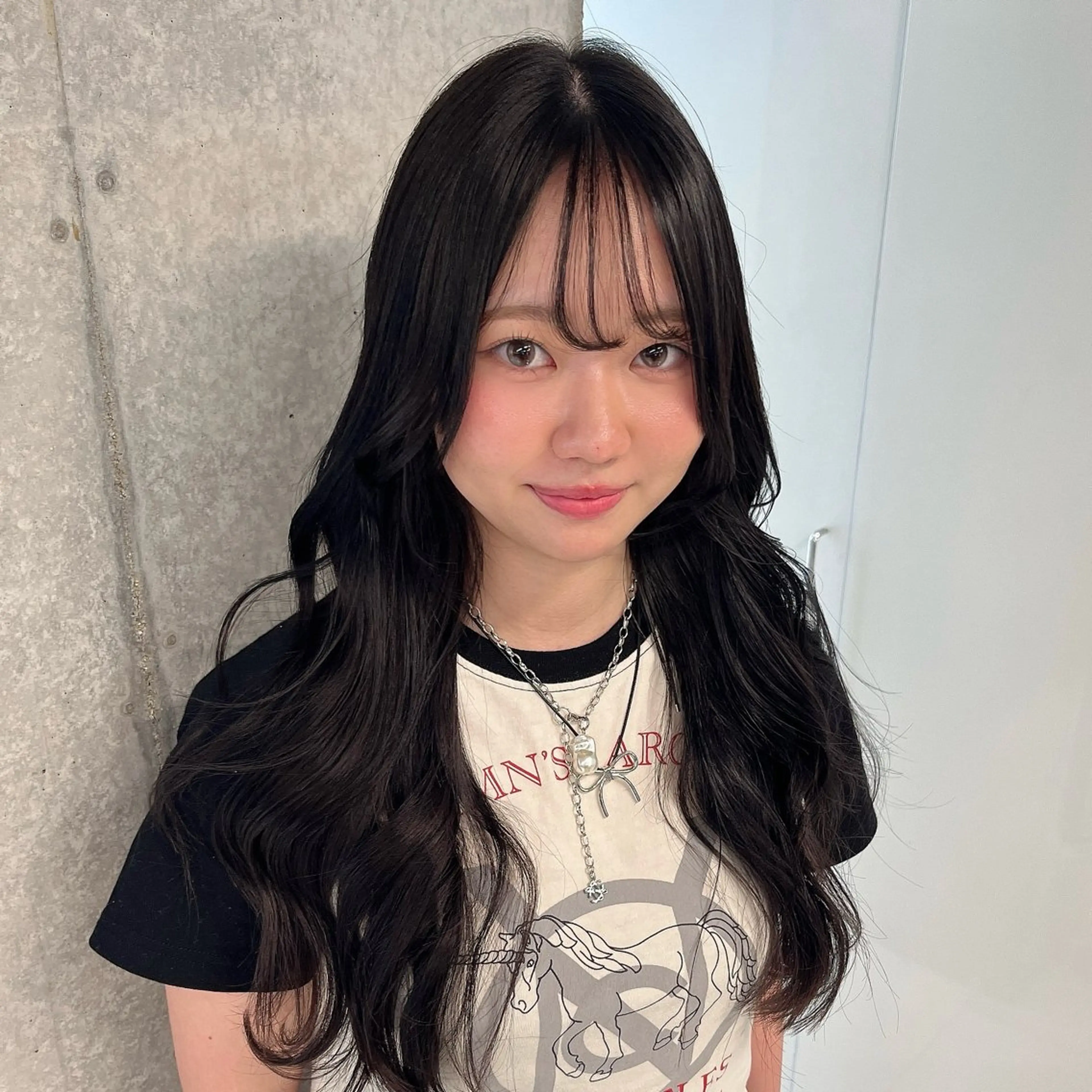 ロング カラー ヘアカラー りおな/髪質改善/ カラー /平尾のヘアスタイル