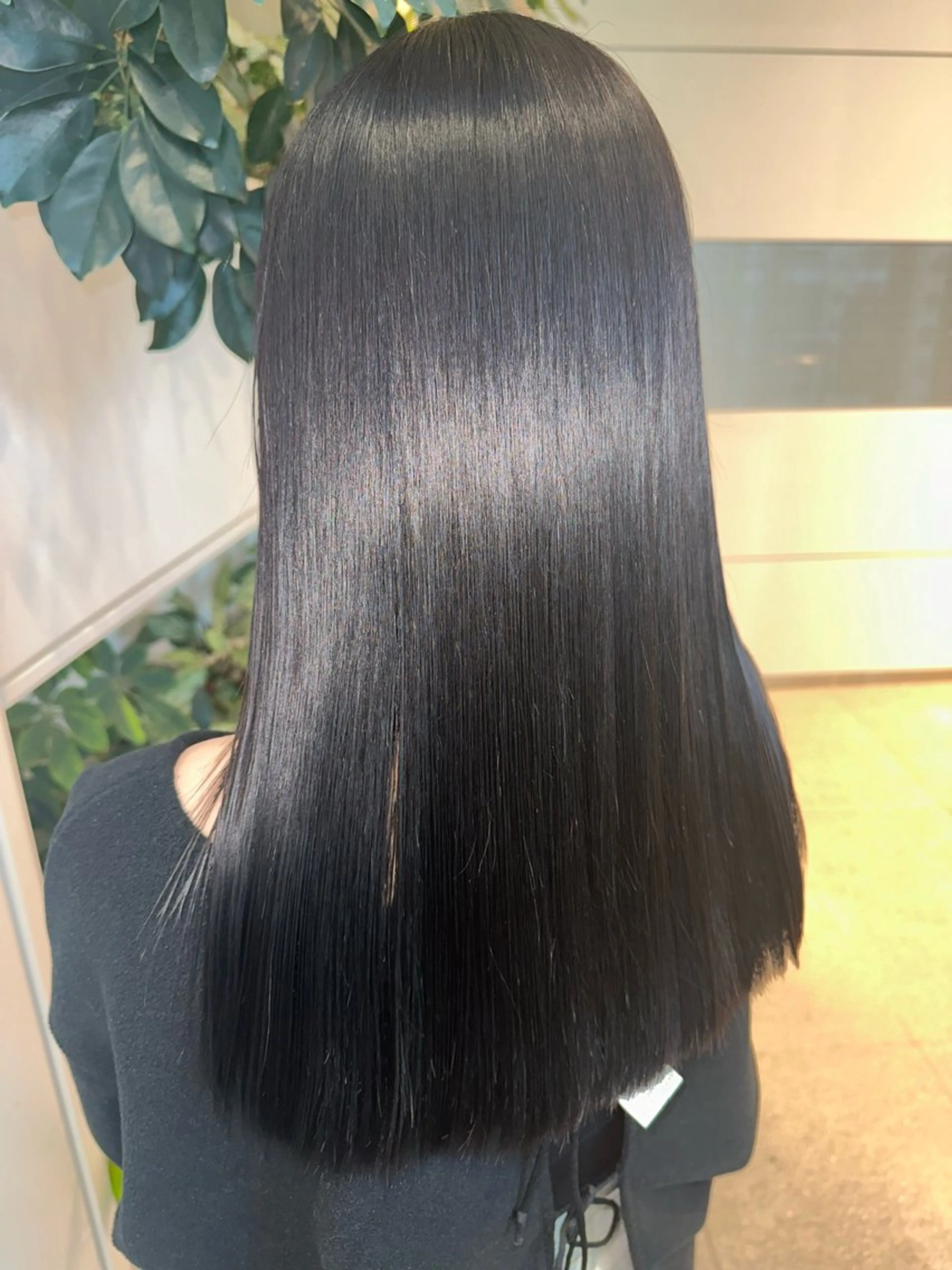 【4月限定価格】パーマ落としのストレート＋カット＋トリートメント🐠🫧の写真