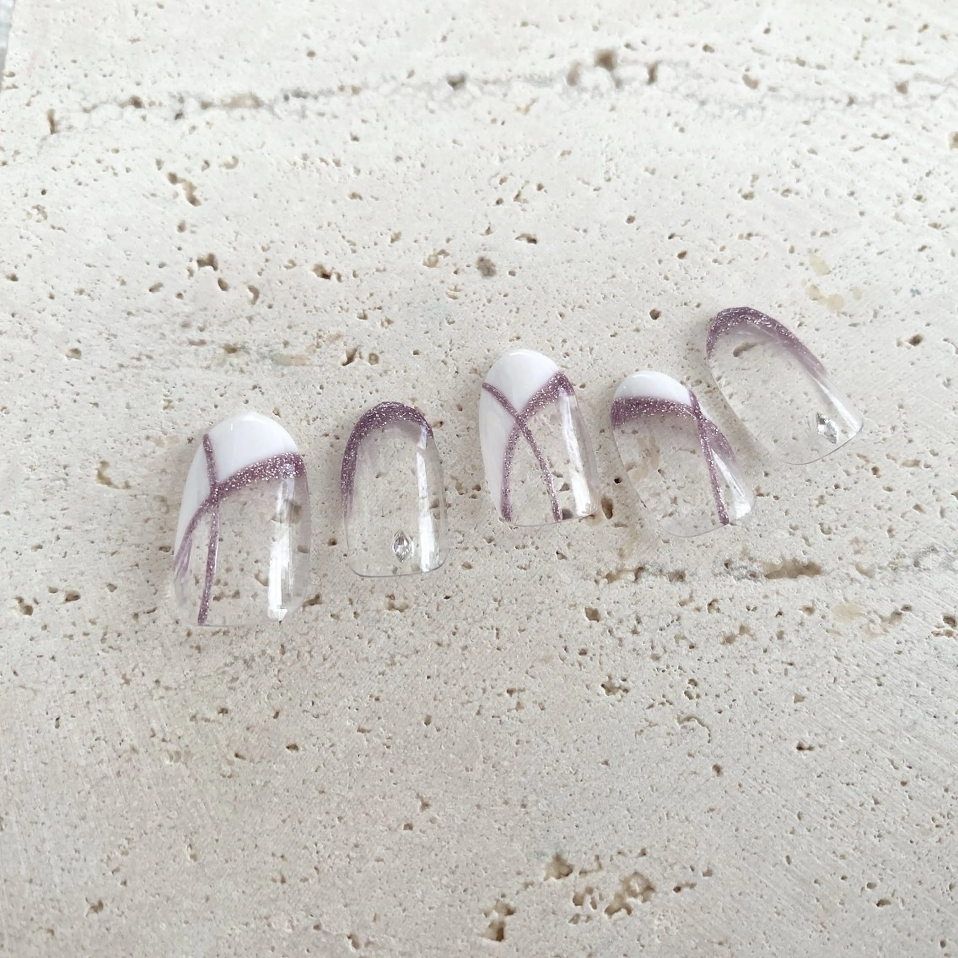 ネイル ハンドネイル 愛川町 あんすりうむのネイルデザイン