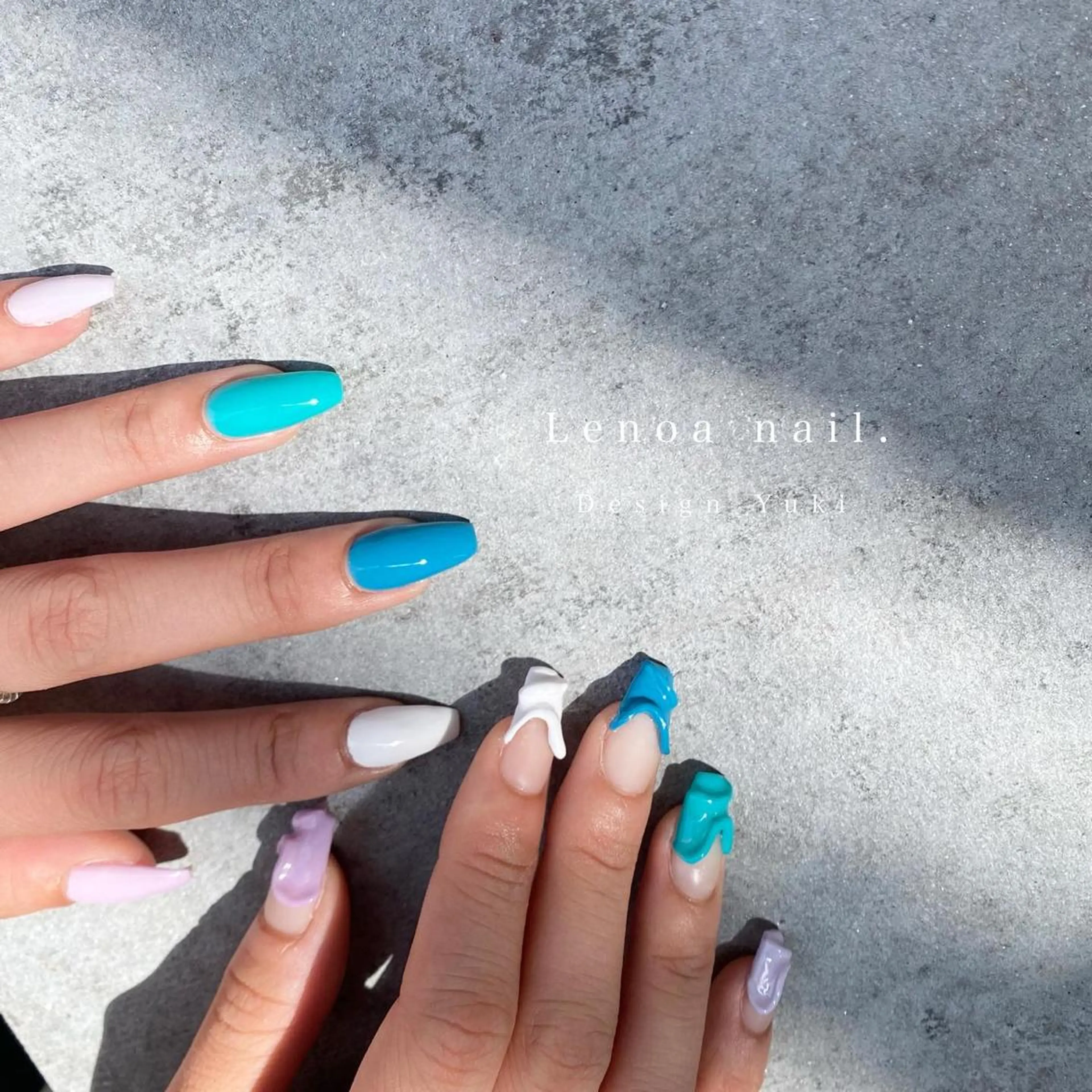 ネイル ハンドネイル Lenoa Yukiのネイルデザイン