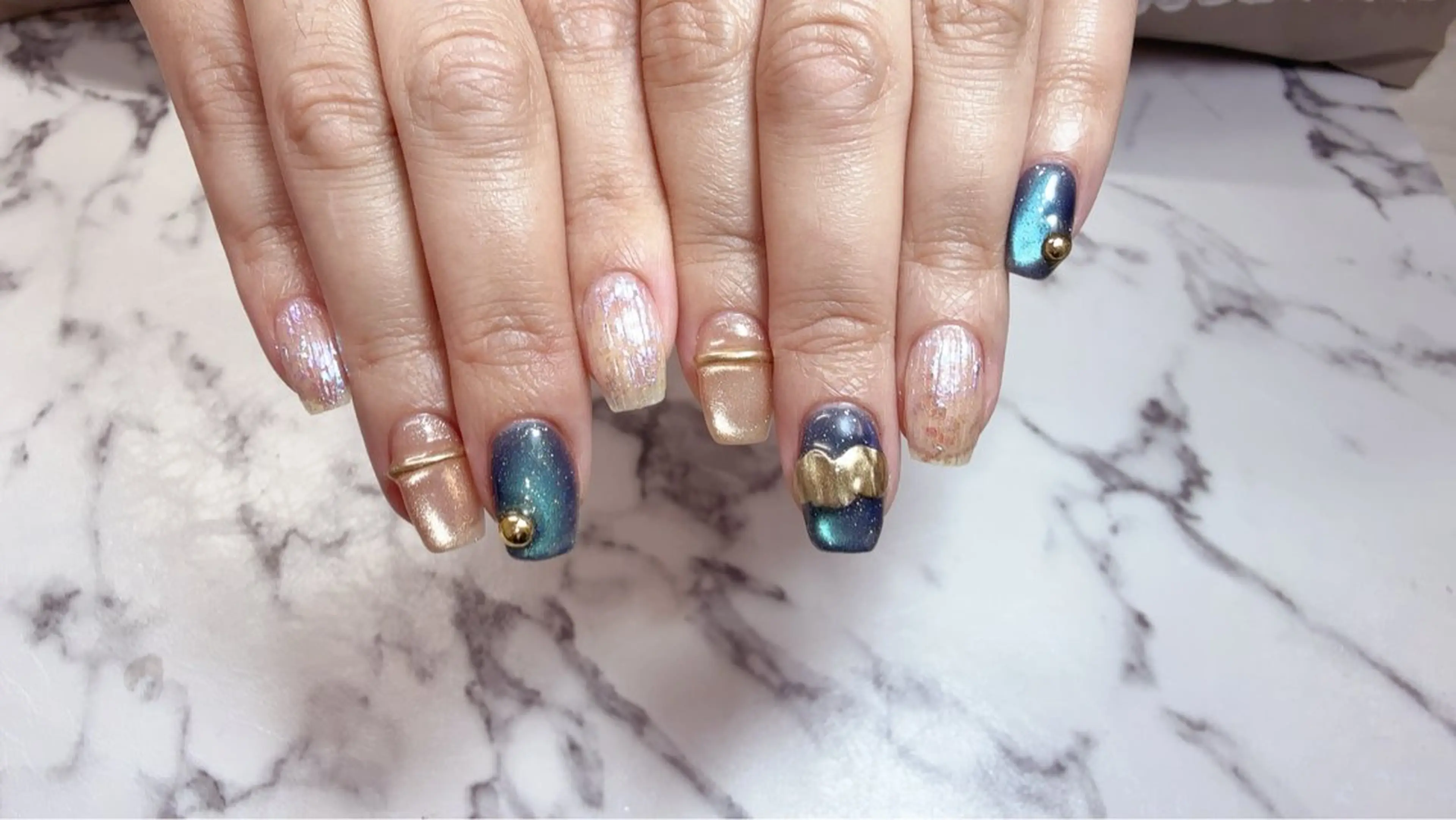 ネイル nail salon ily 武蔵新城のネイルデザイン