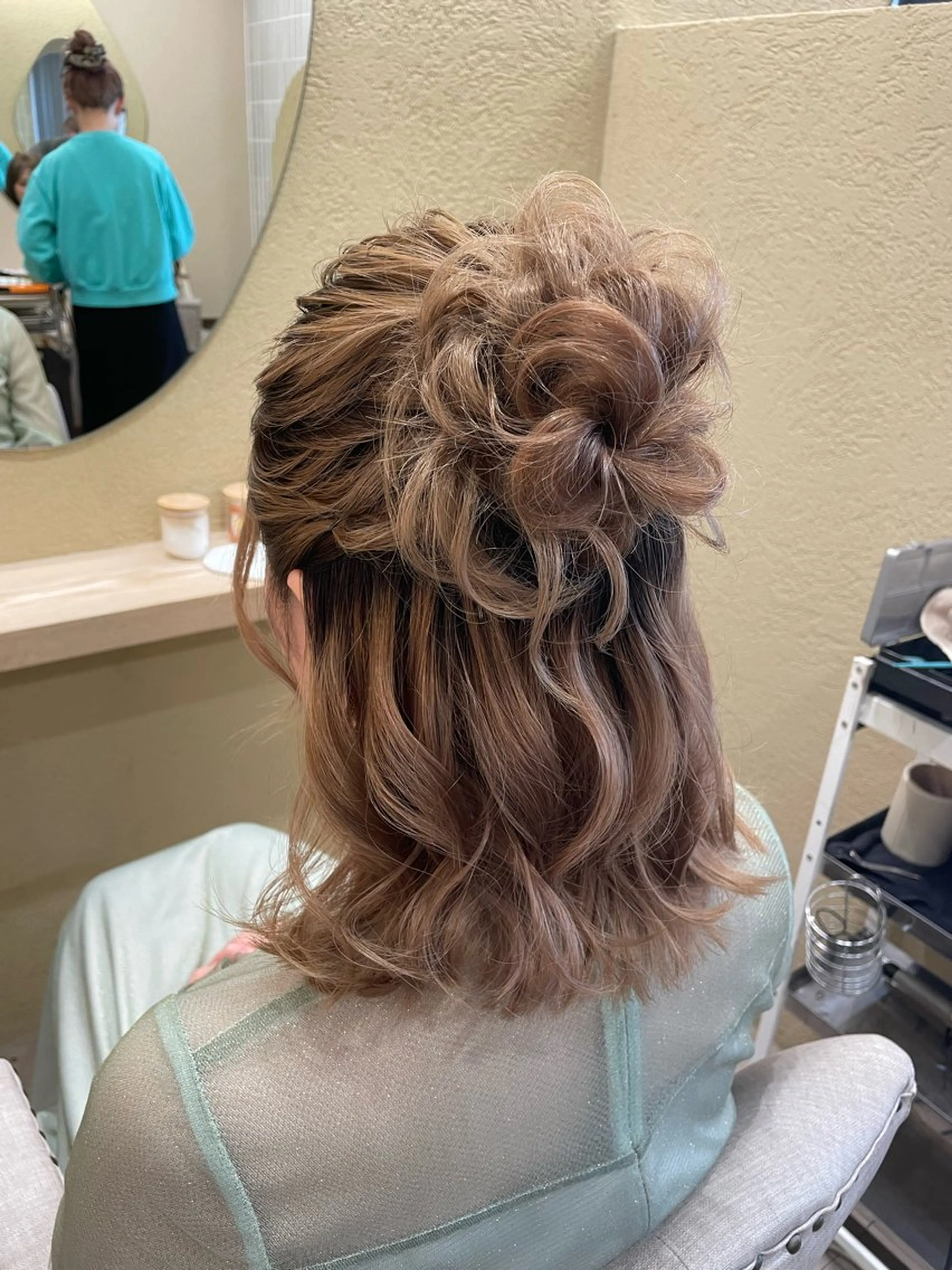 ヘアアレンジ ヘアセット ユ ミのヘアスタイル