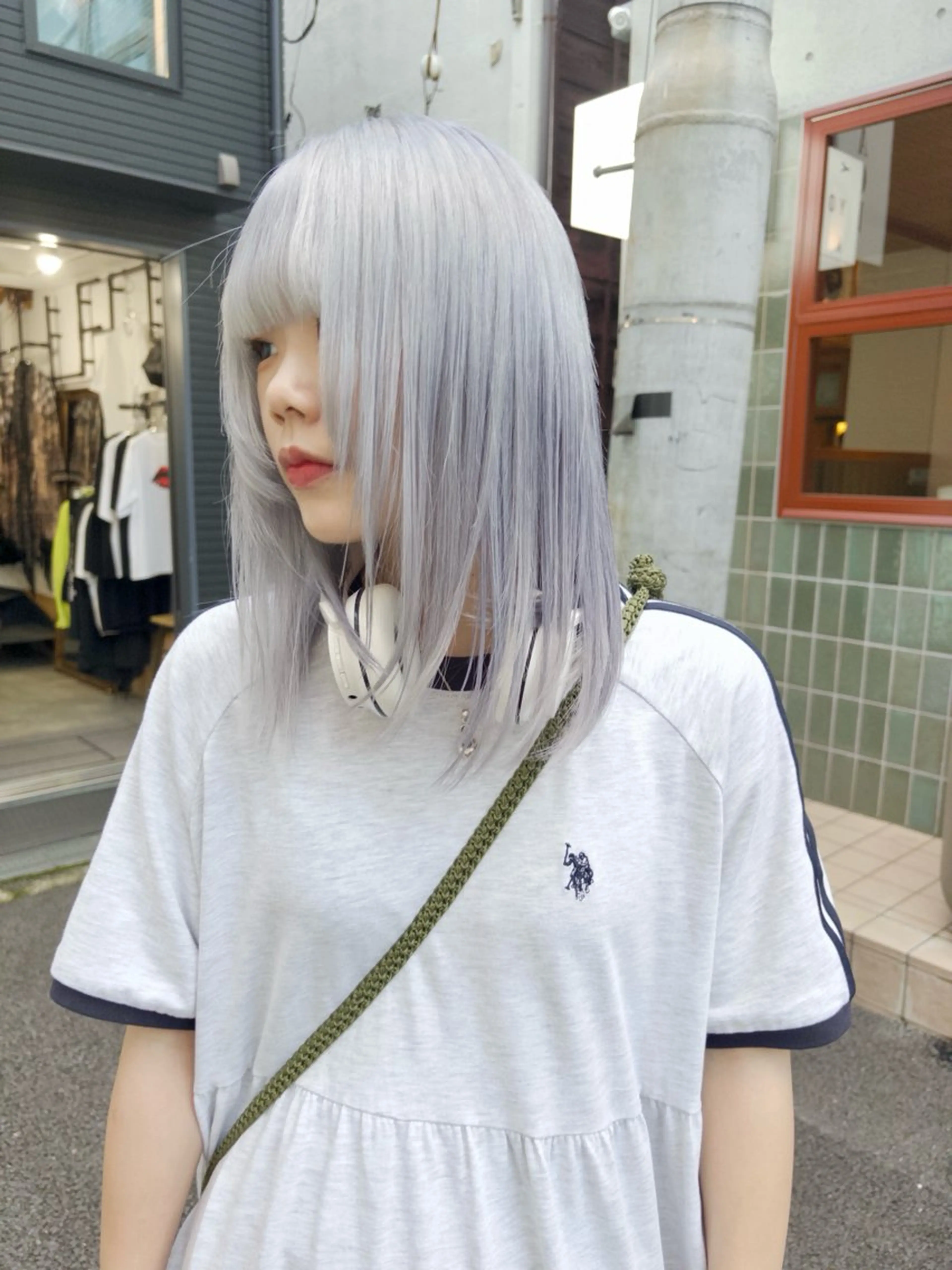 セミロング カラー SHO 👻原宿 /艶カラーのヘアスタイル