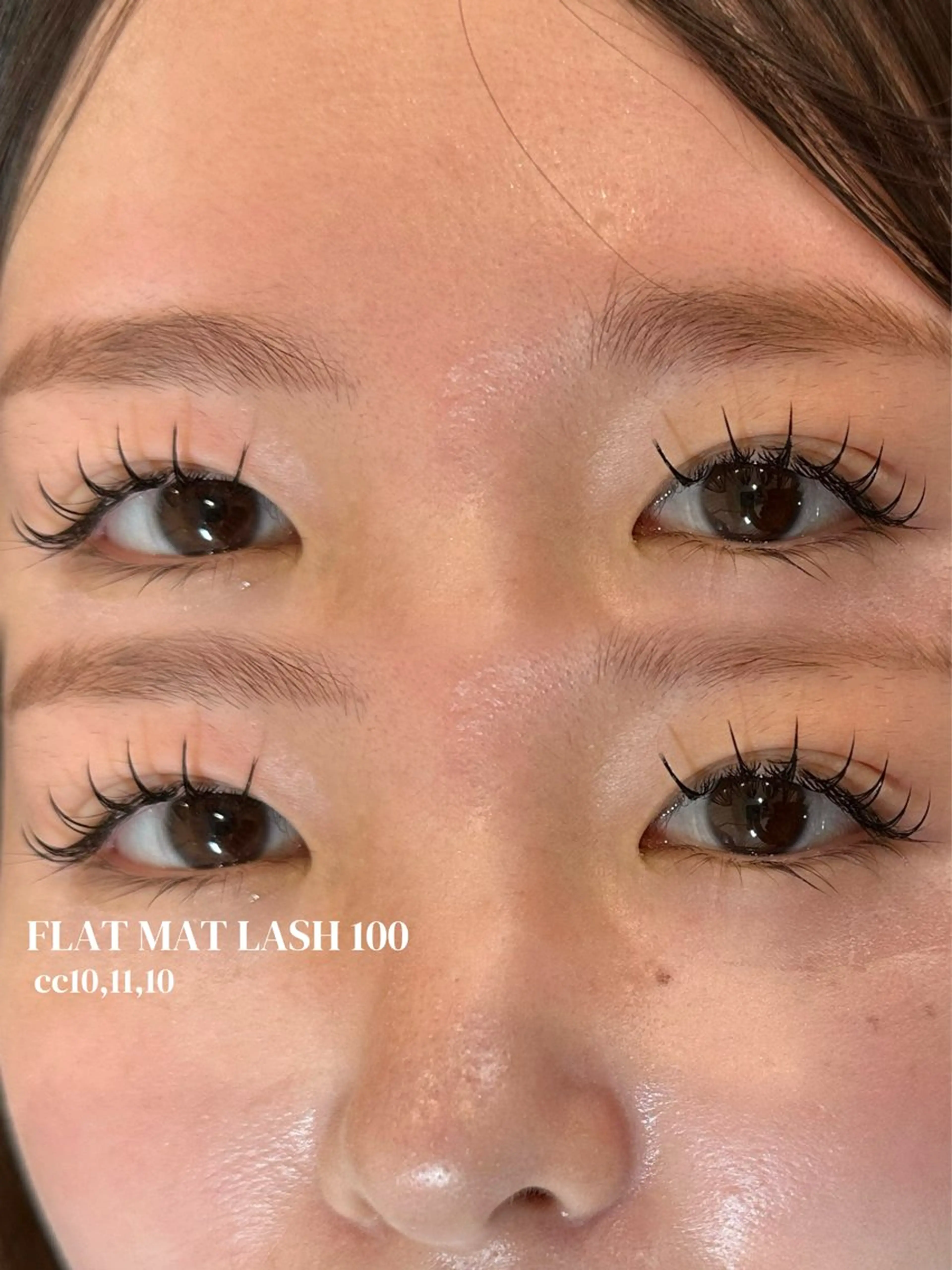 マツエク・マツパ フラットラッシュ Eye ELSA lash　柘植のマツエク・マツパデザイン