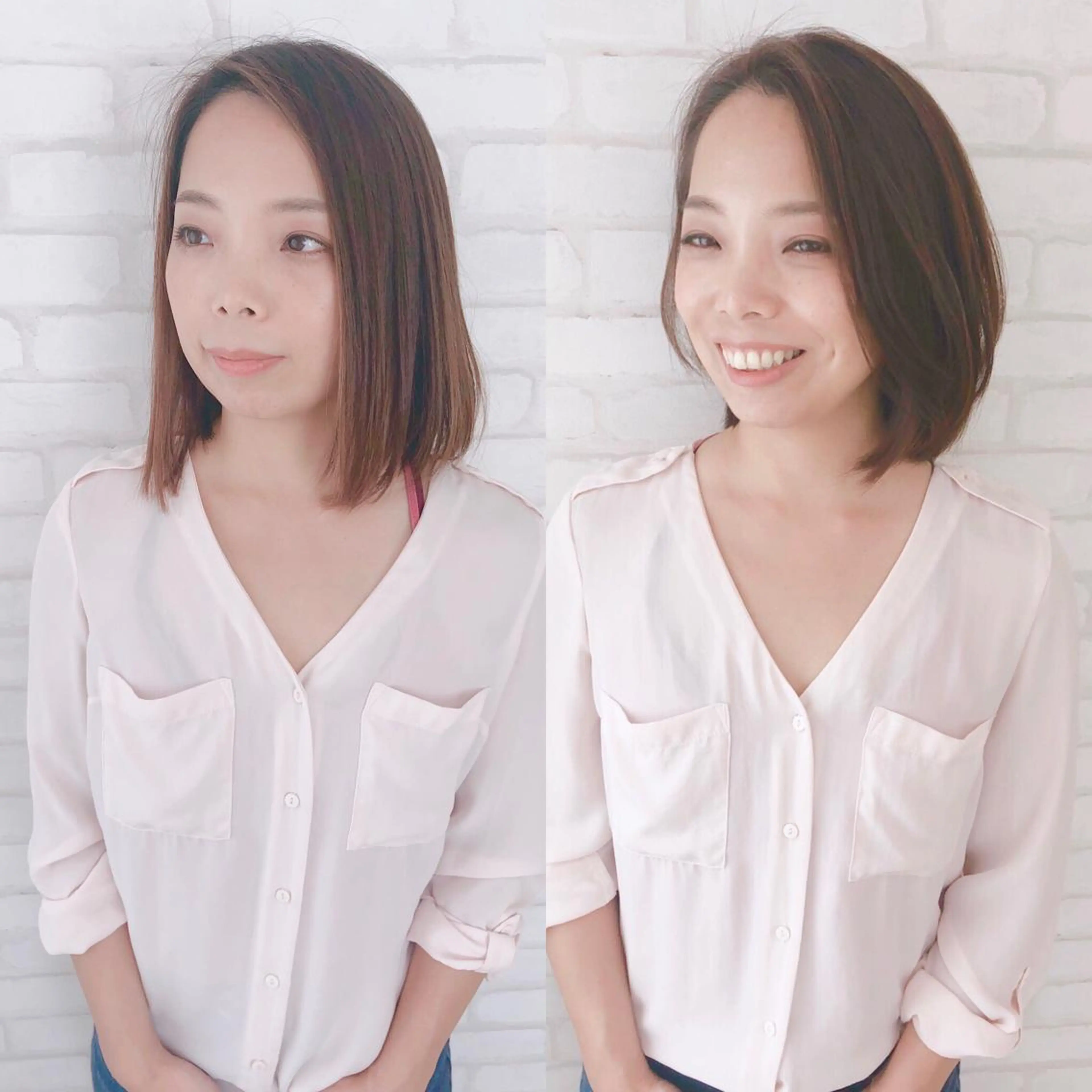 ミディアム アビリタ 警固のヘアスタイル