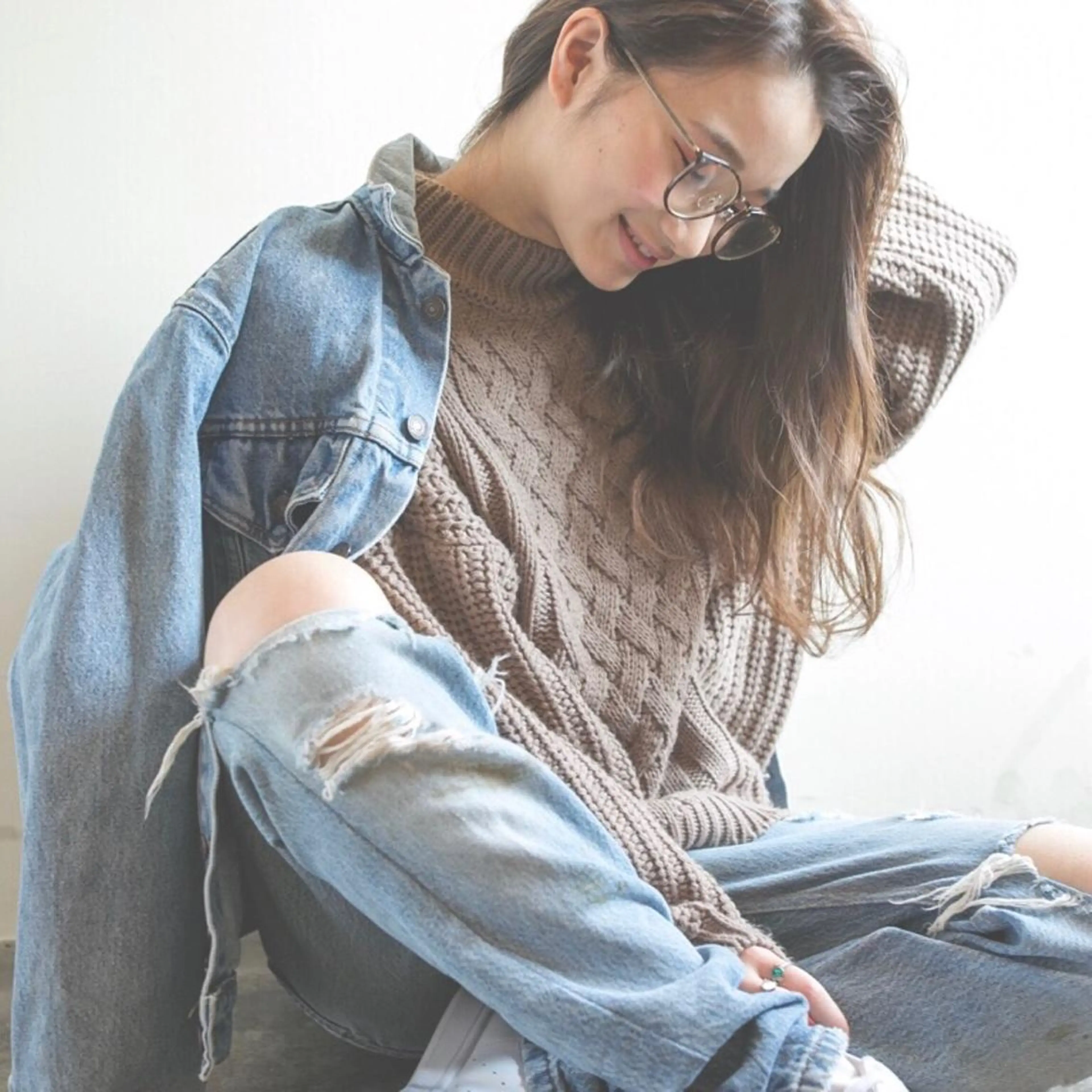 ロング the BRIDGE hair salonのヘアスタイル