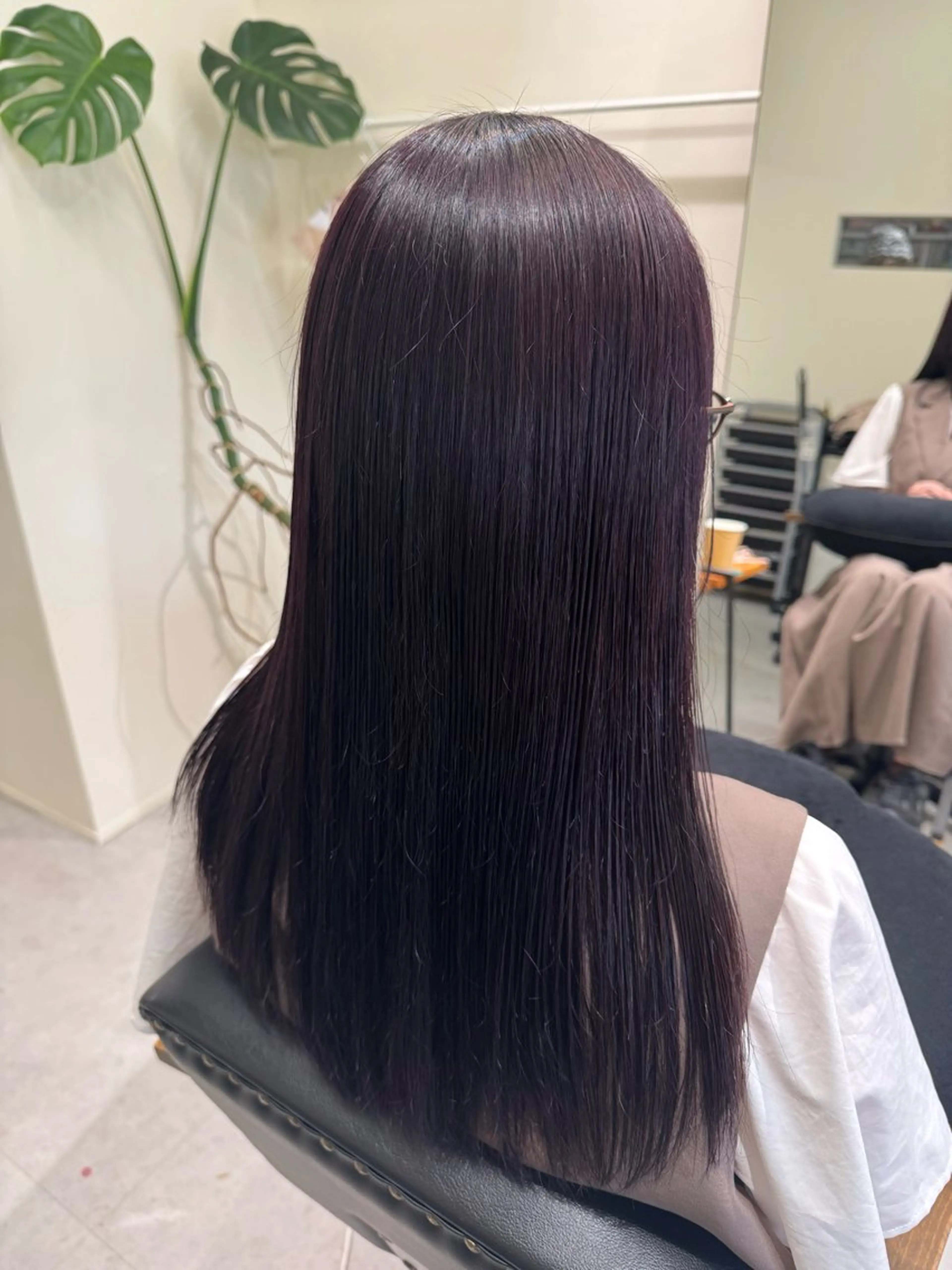 ロング カラー ゆ う あのヘアスタイル