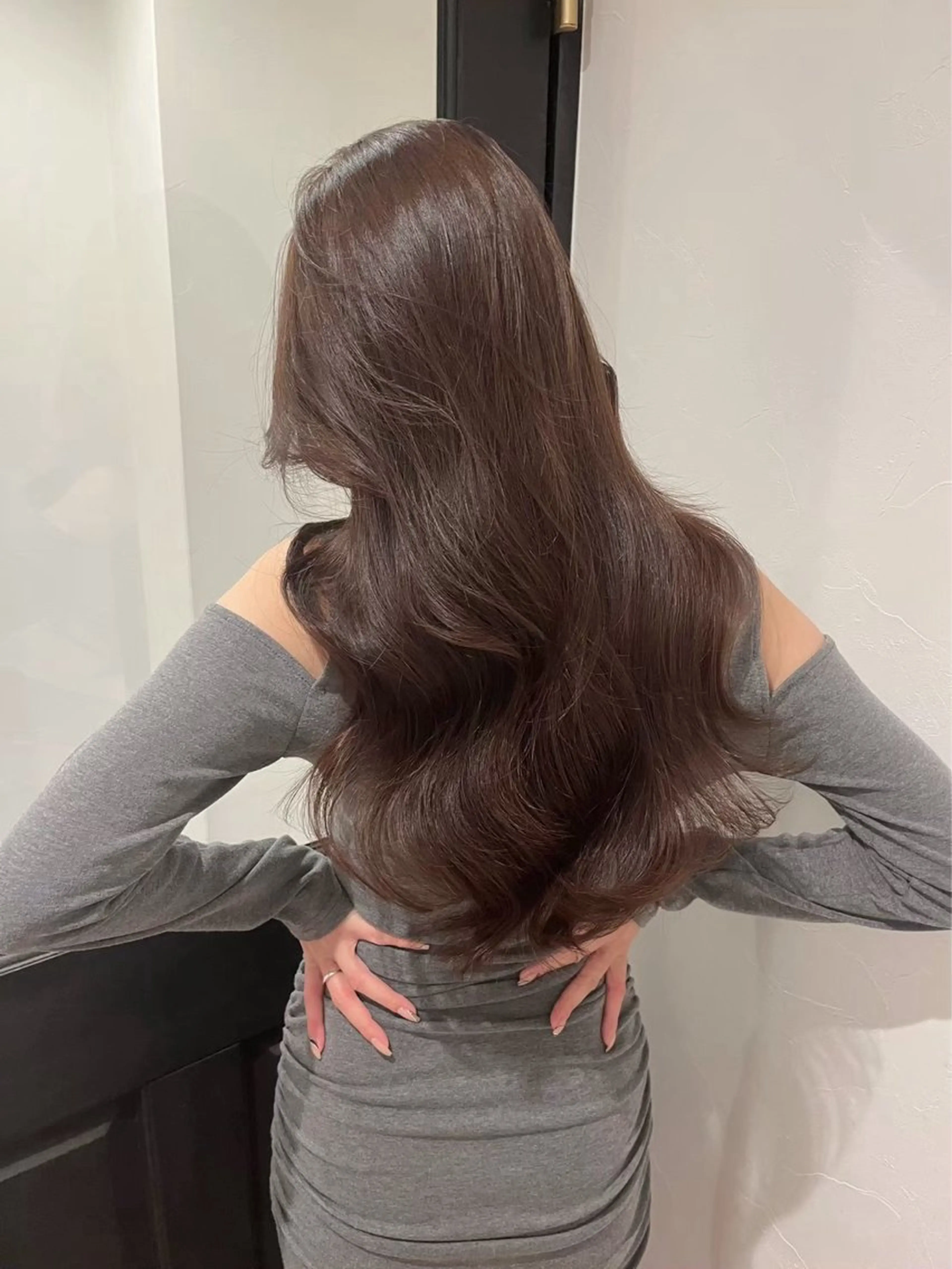 カラー カット ヘアカラー 🫧ナオ🫧 /韓国 ヘア/ マンツーマンのヘアスタイル