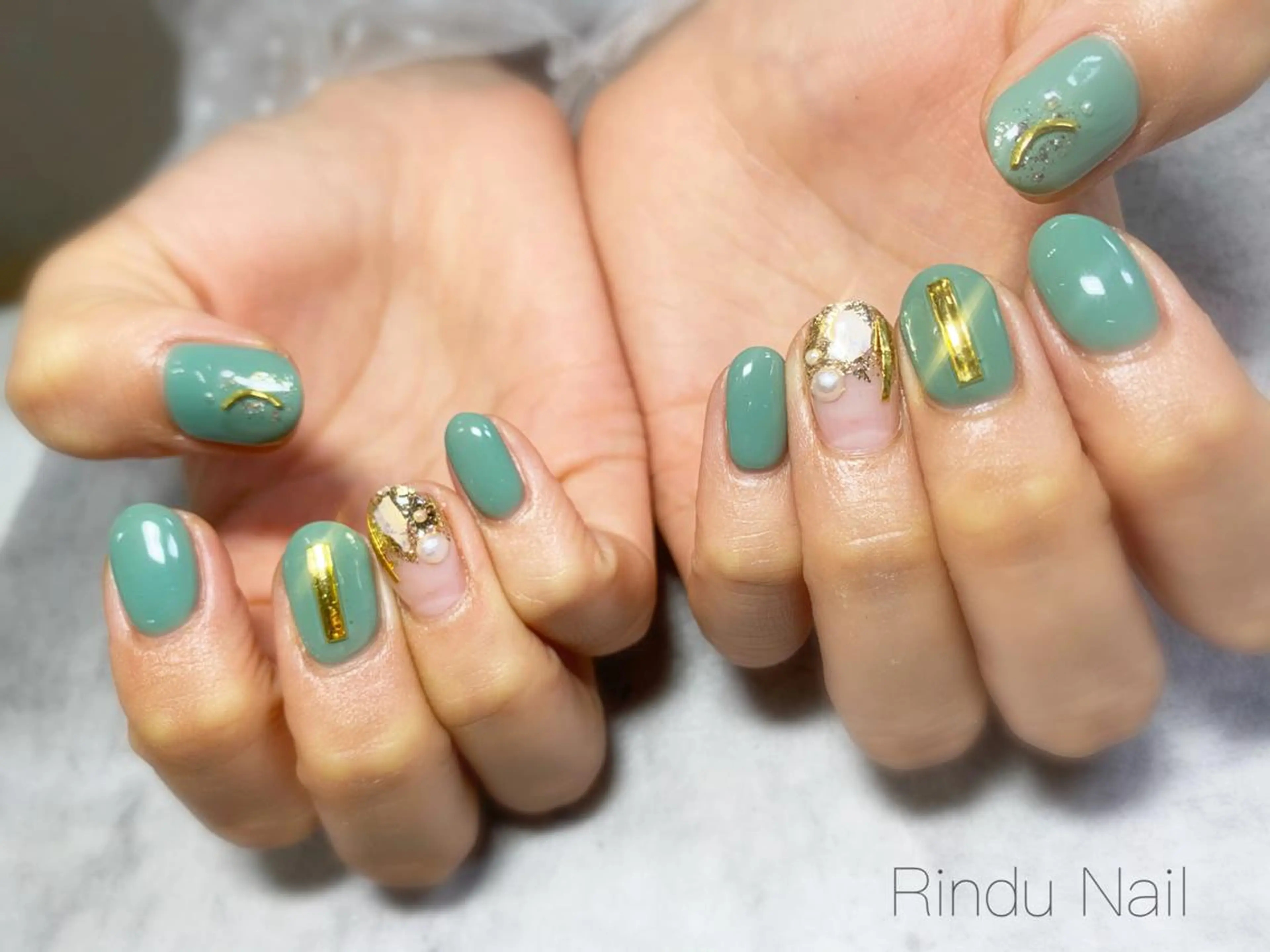 ネイル Rindu Nail 名駅miniのネイルデザイン