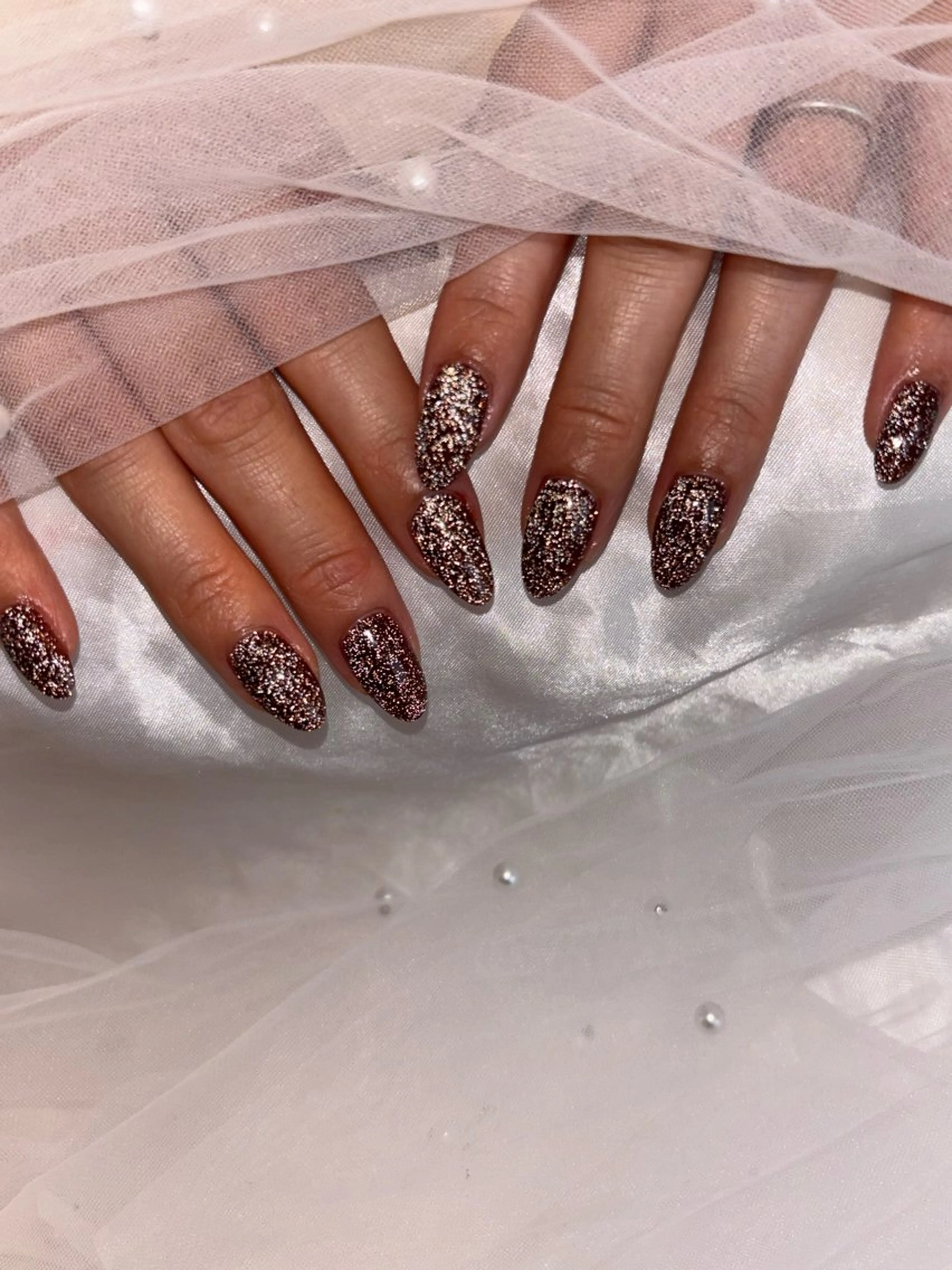 ネイル 長さ出し ハンドネイル R.nail ☆のネイルデザイン