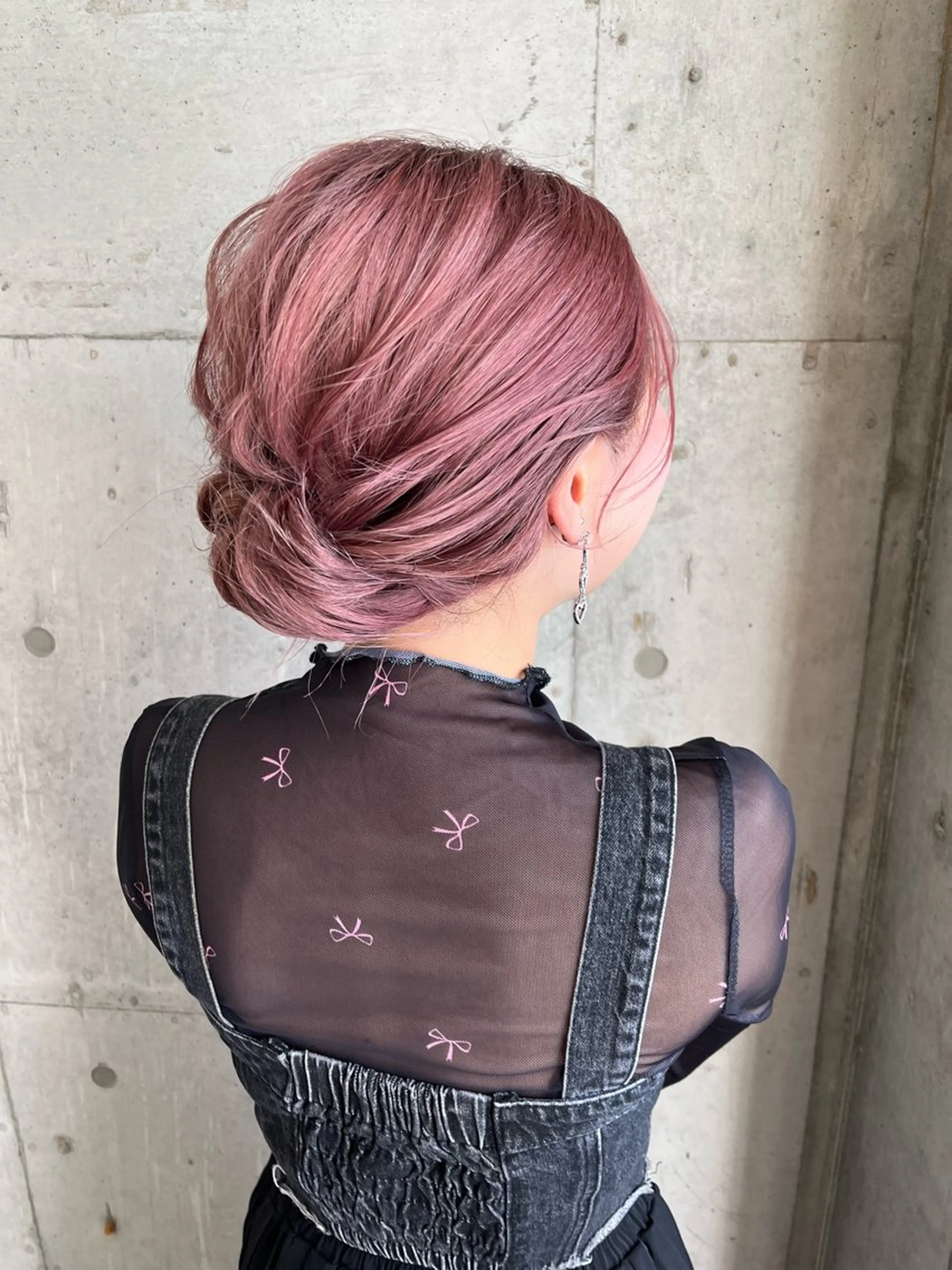 ヘアアレンジ ドアベルヘアリビング所属・加藤志保 🎗️🫧モデル募集のヘアスタイル