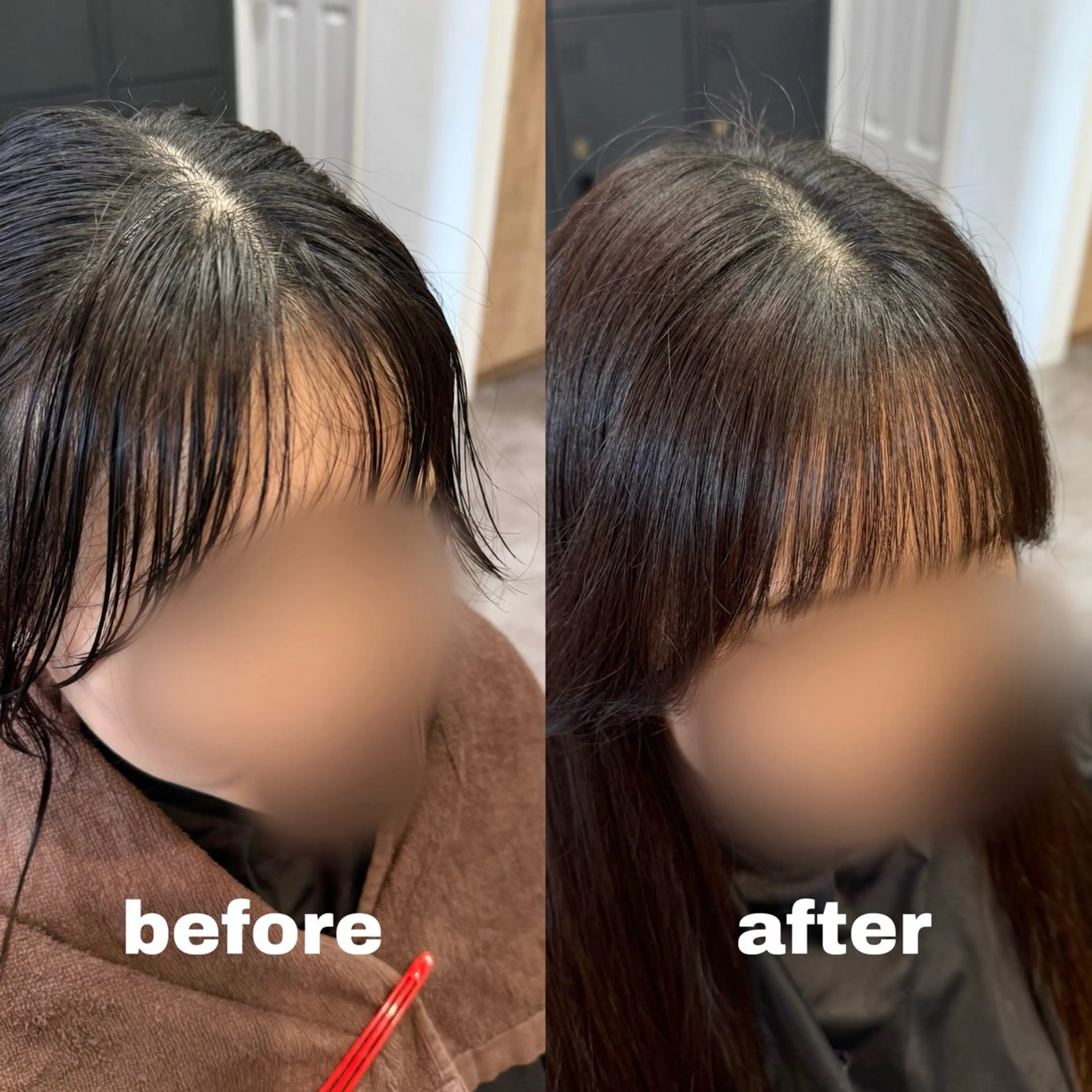 パーマ 縮毛矯正 縮毛矯正/エクステ ヘアアレンジ/ひふみのヘアスタイル